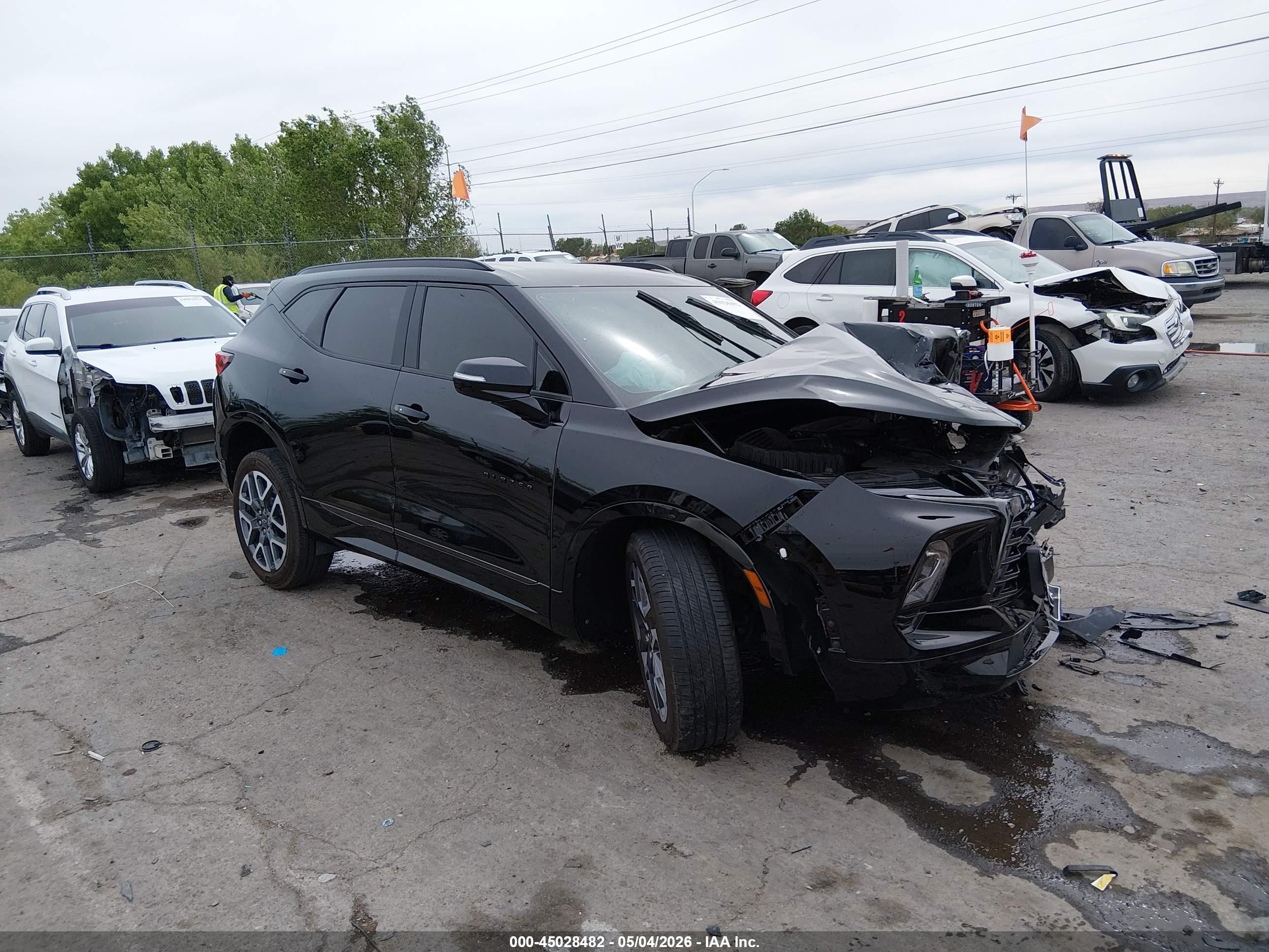 2025 Chevrolet Blazer Fwd Rs Black vin: 3GNKBERSXSS192096