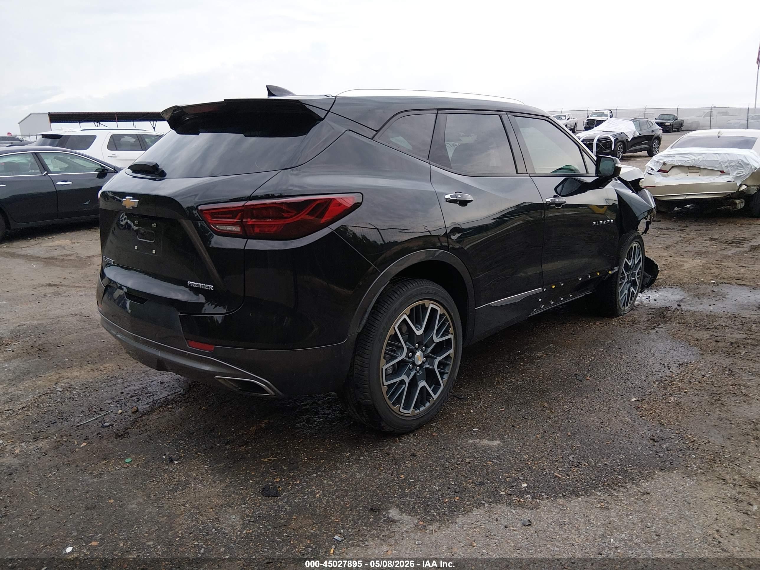 2023 Chevrolet Blazer Fwd Premier Black vin: 3GNKBFRS1PS106672