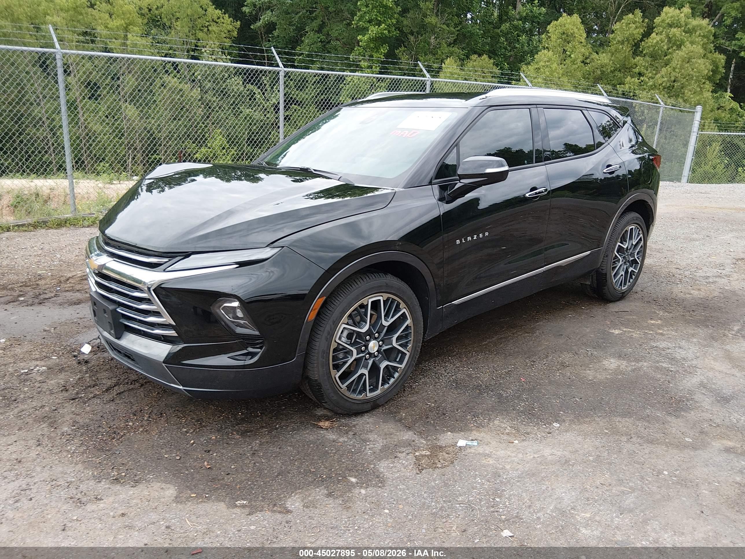 2023 Chevrolet Blazer Fwd Premier Black vin: 3GNKBFRS1PS106672