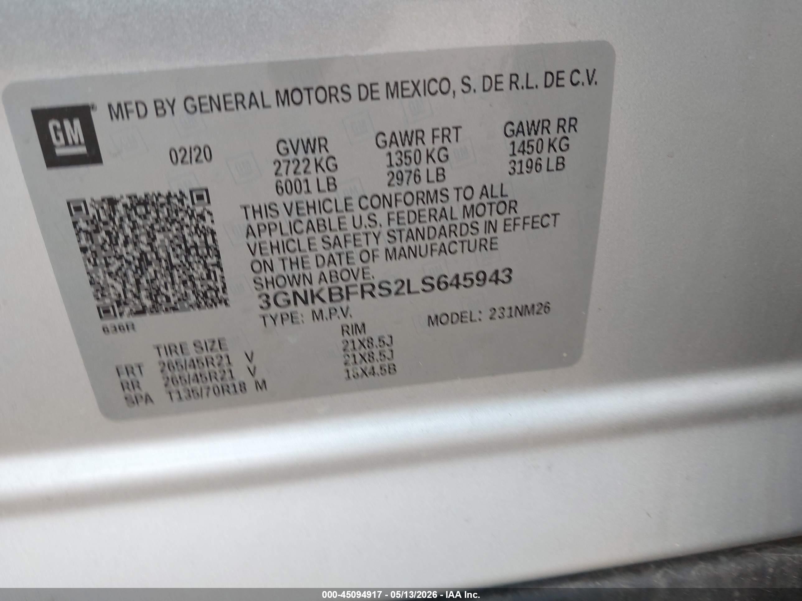 2020 Chevrolet Blazer Fwd Premier Gray vin: 3GNKBFRS2LS645943