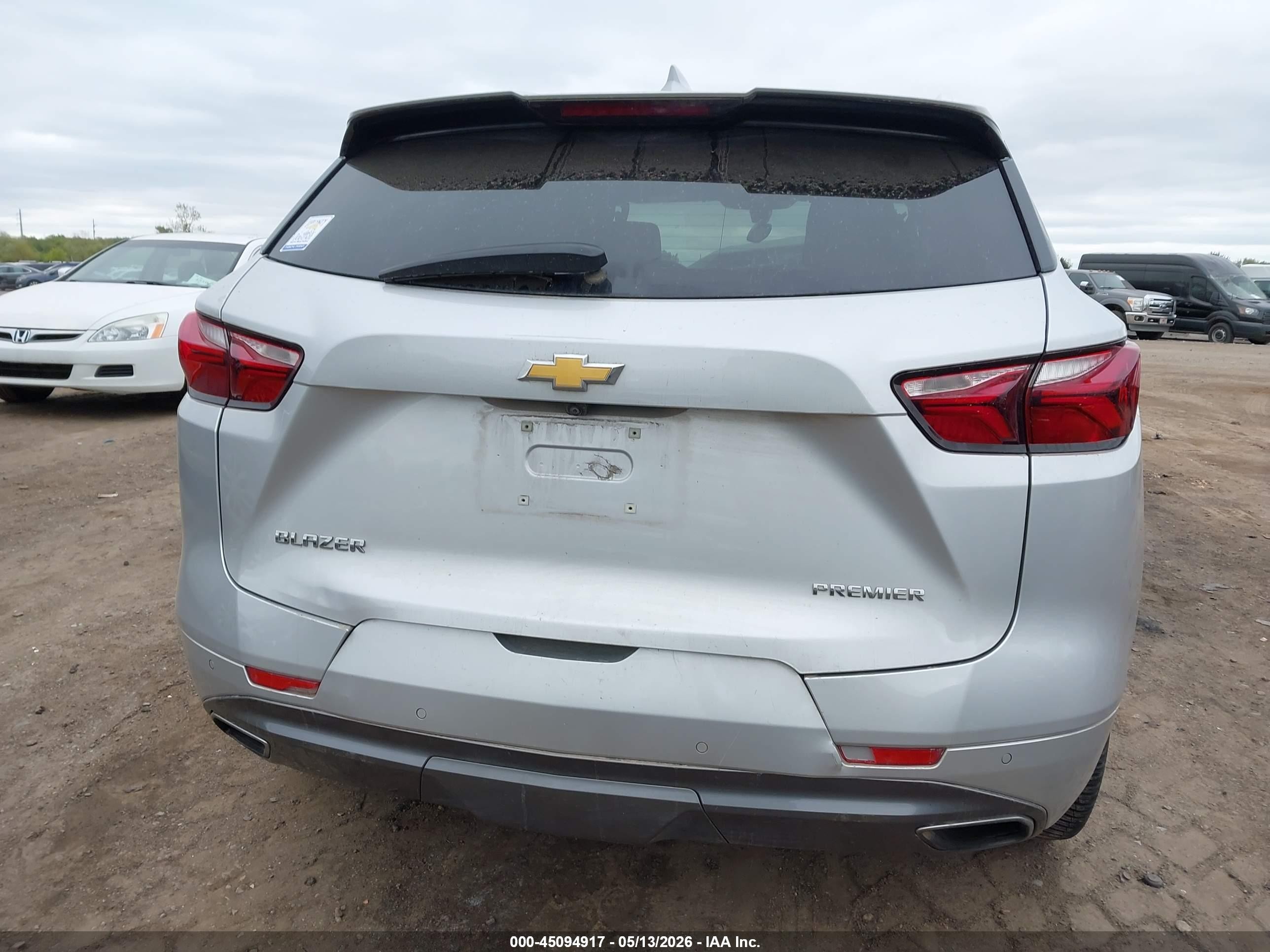 2020 Chevrolet Blazer Fwd Premier Gray vin: 3GNKBFRS2LS645943