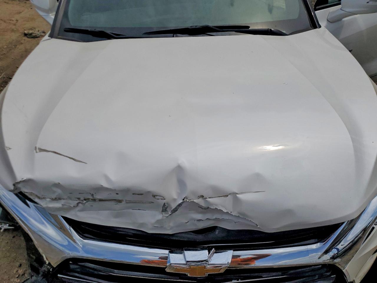 2020 Chevrolet Blazer Premier White vin: 3GNKBFRS5LS575144