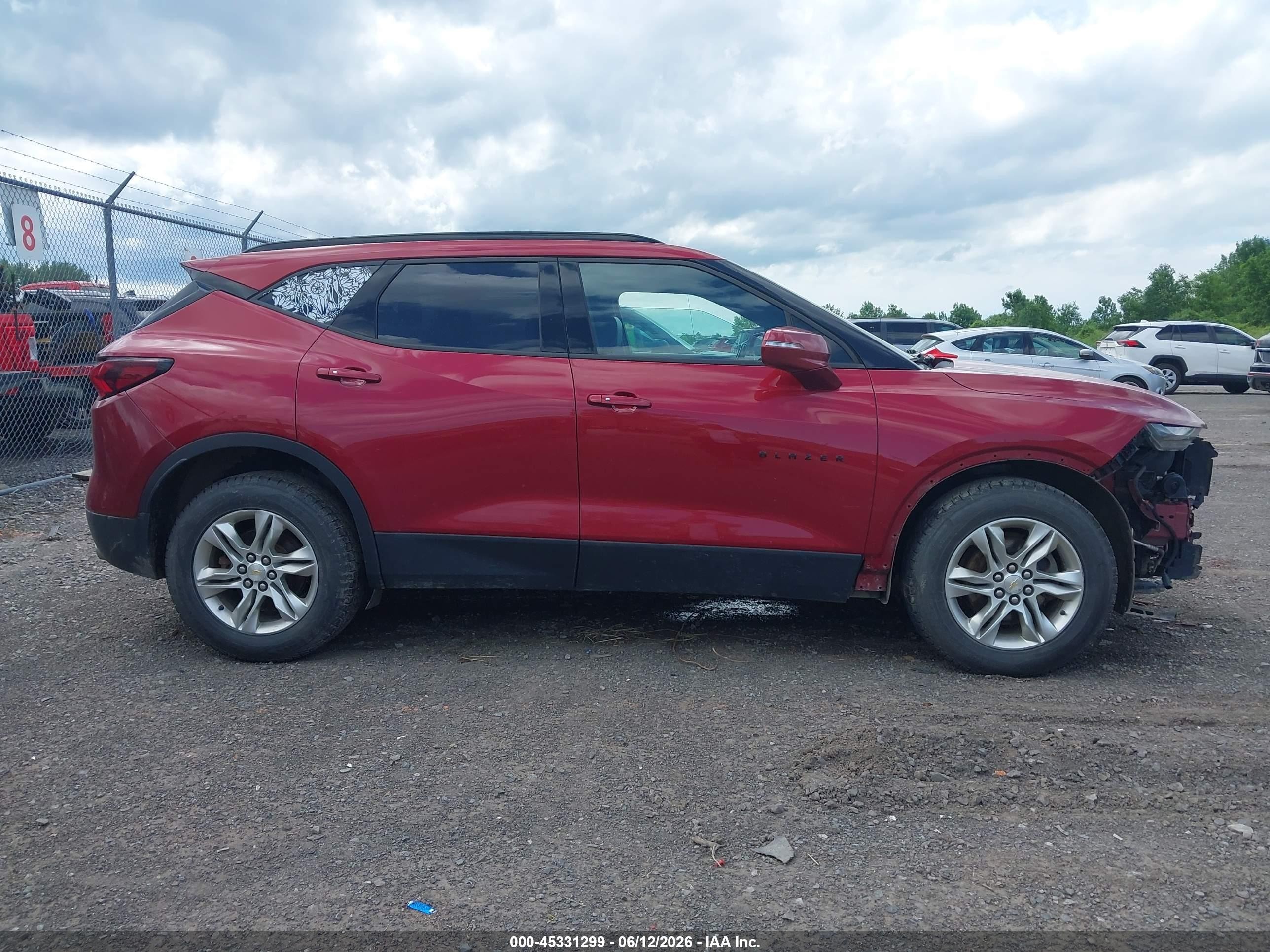 2019 Chevrolet Blazer   Red vin: 3GNKBGRS6KS658442