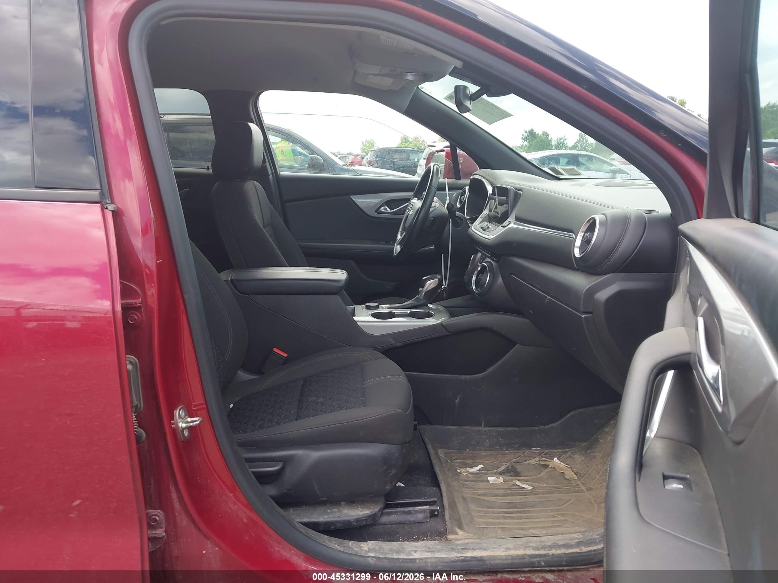 2019 Chevrolet Blazer   Red vin: 3GNKBGRS6KS658442
