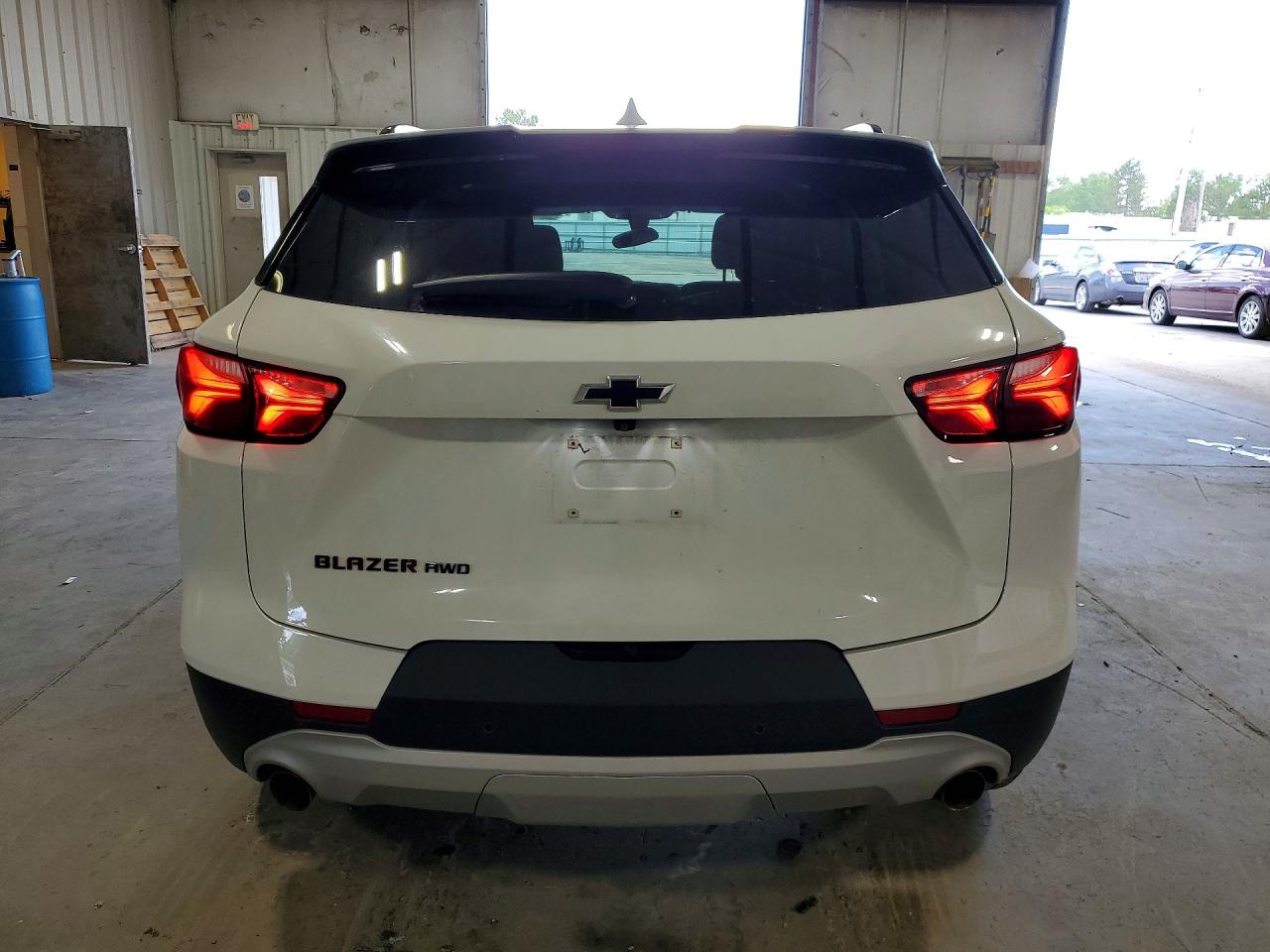 2020 Chevrolet Blazer 2lt White vin: 3GNKBHR40LS664780
