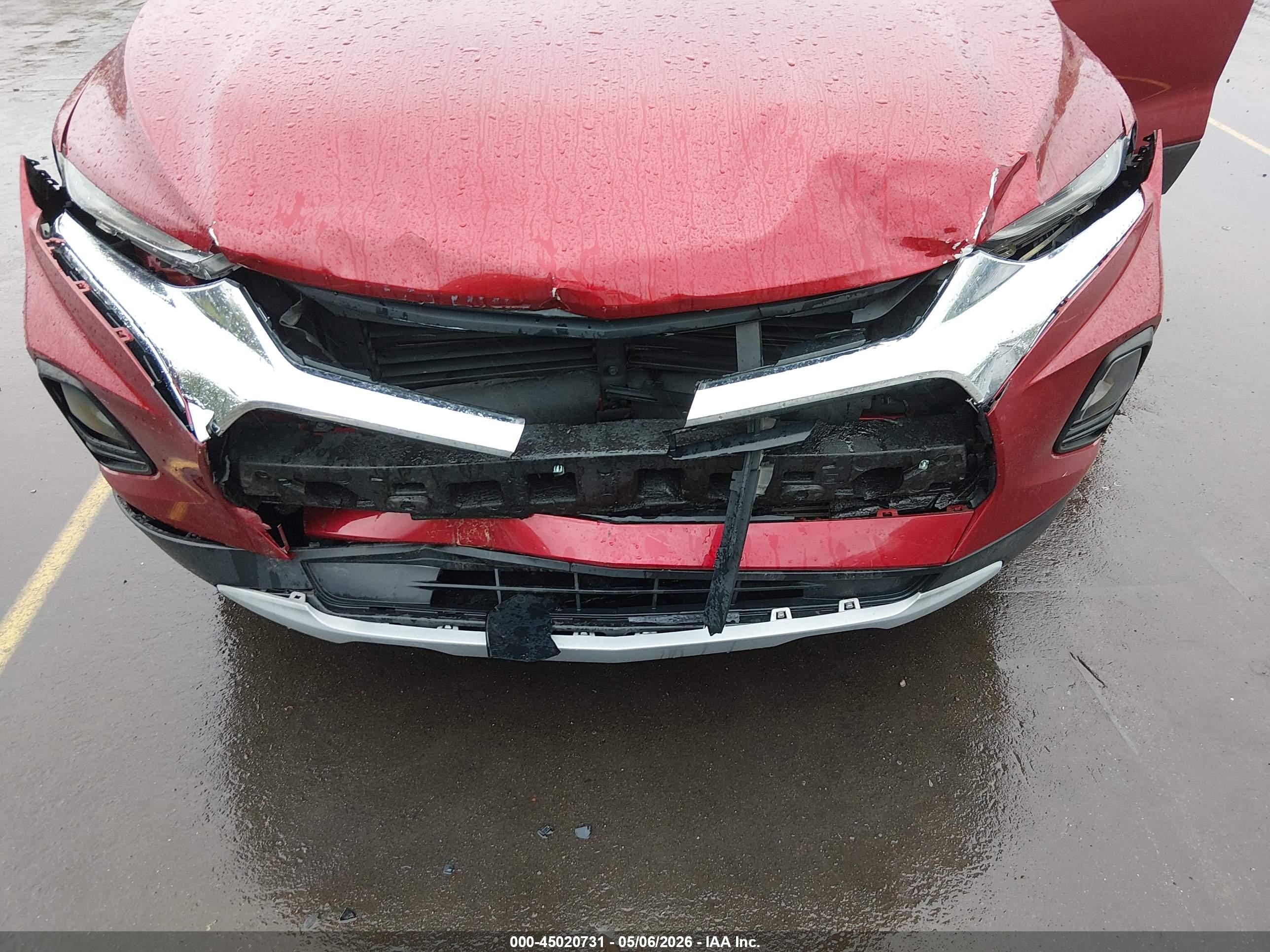 2021 Chevrolet Blazer Awd 2lt Красный vin: 3GNKBHR40MS561876