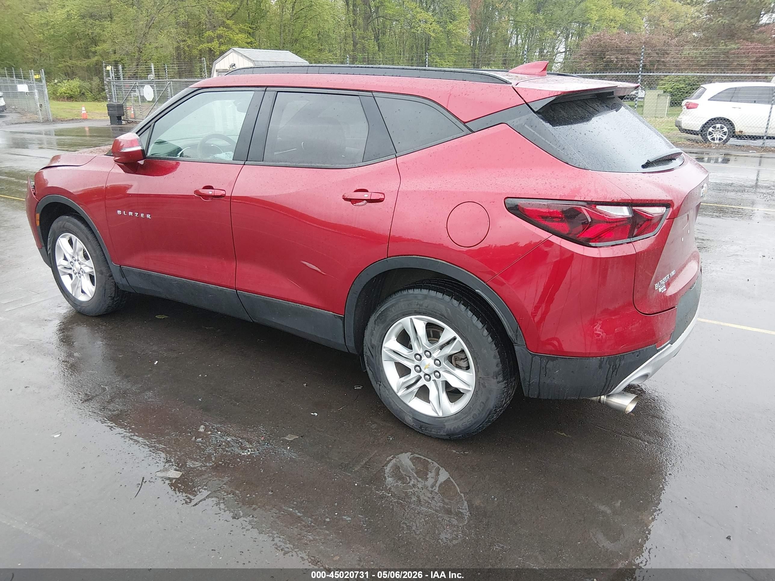 2021 Chevrolet Blazer Awd 2lt Красный vin: 3GNKBHR40MS561876