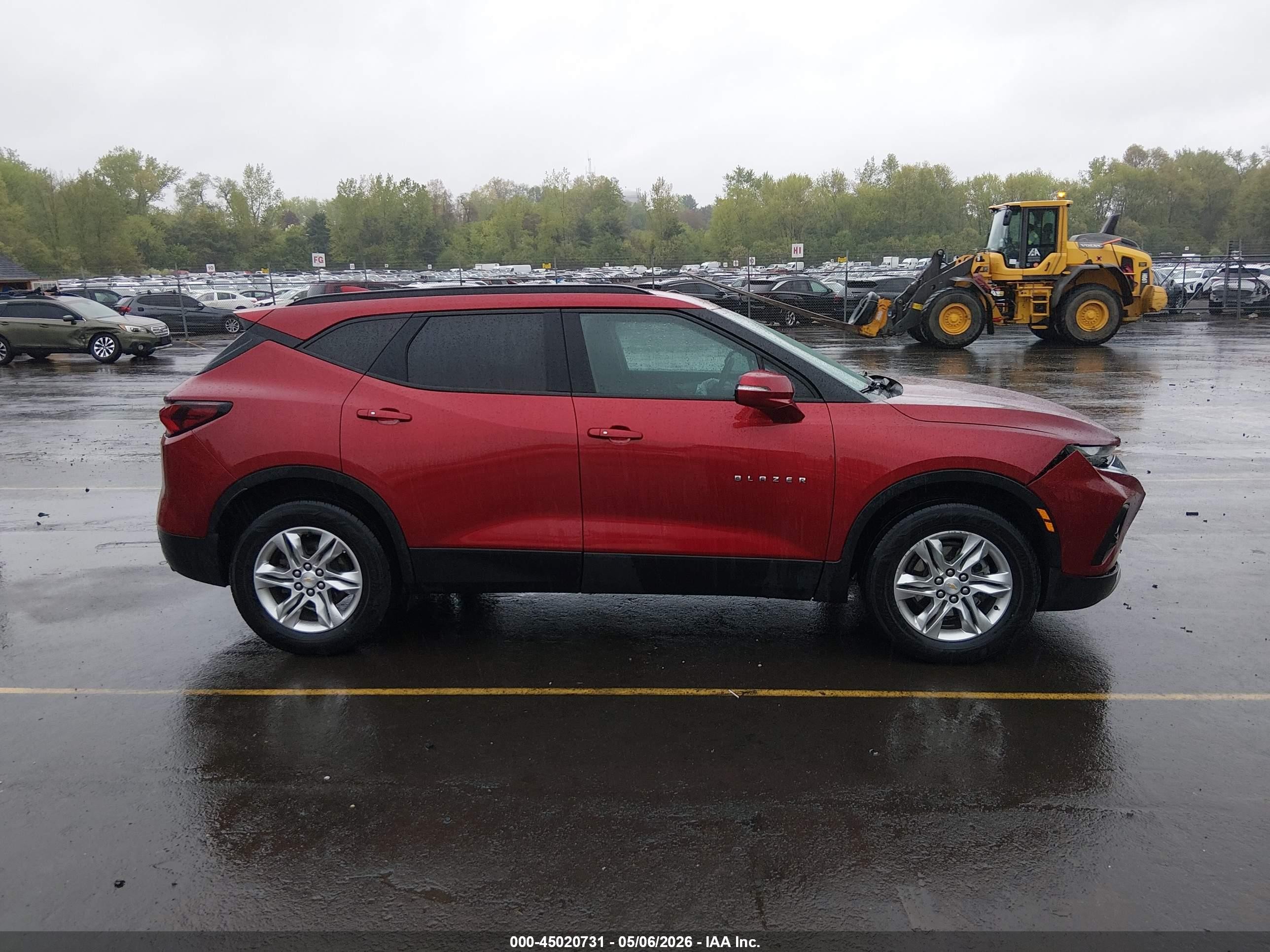 2021 Chevrolet Blazer Awd 2lt Красный vin: 3GNKBHR40MS561876