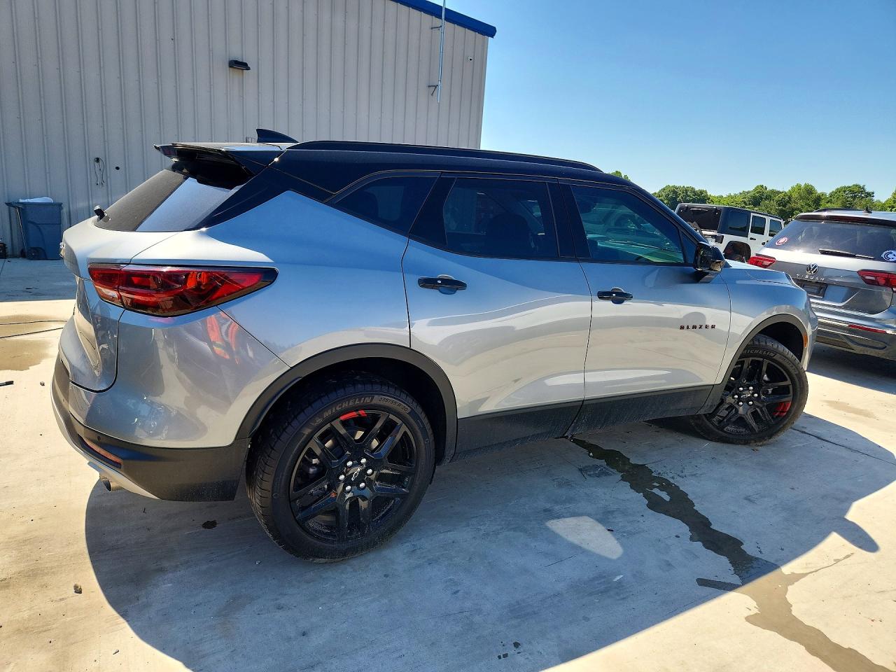 2024 Chevrolet Blazer 2lt Blue vin: 3GNKBHR40RS280829