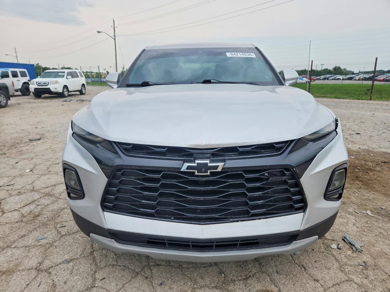 2021 Chevrolet Blazer 2lt Silver vin: 3GNKBHR43MS577389