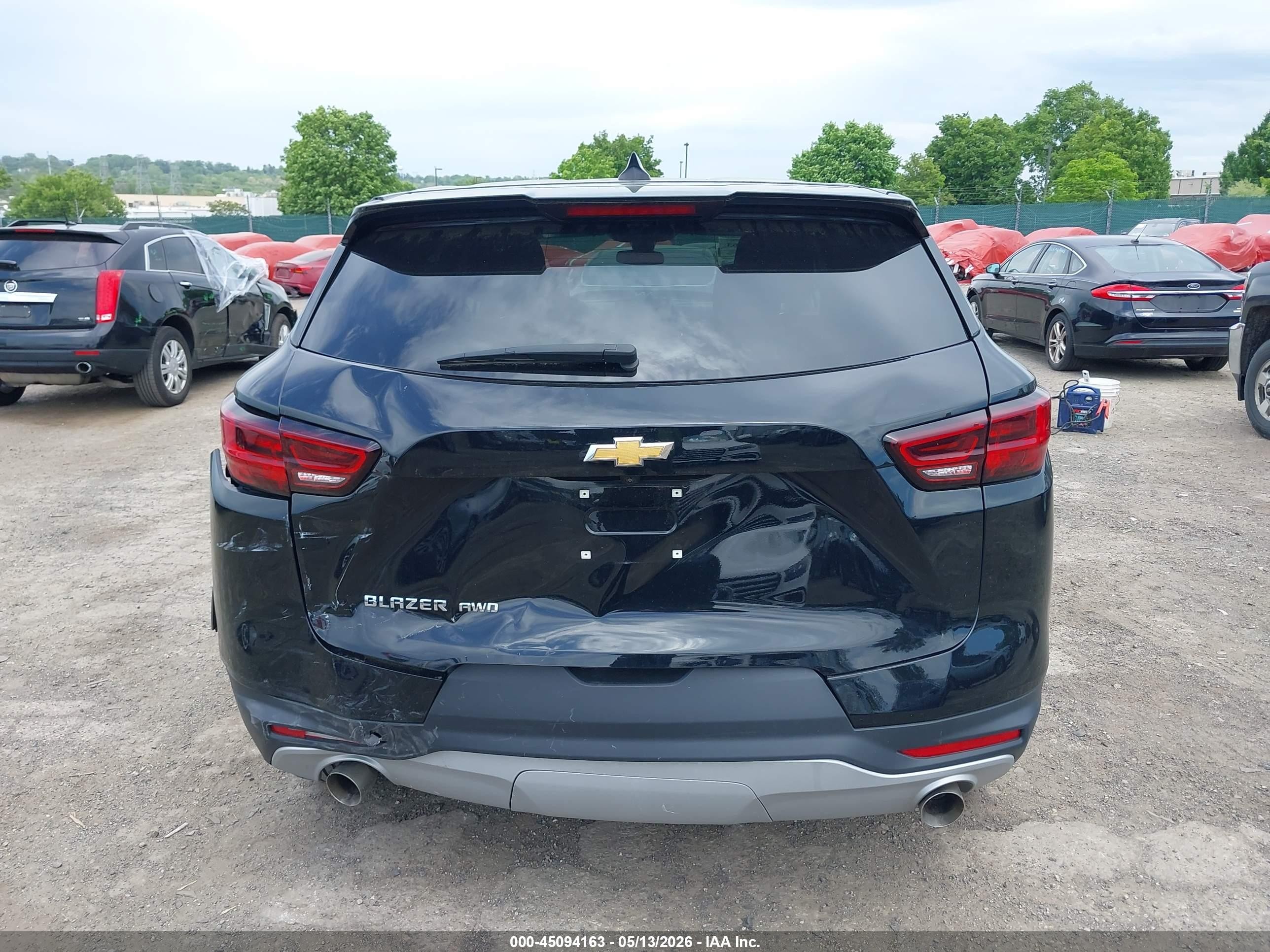 2025 Chevrolet Blazer Awd 2lt Black vin: 3GNKBHR45SS240168