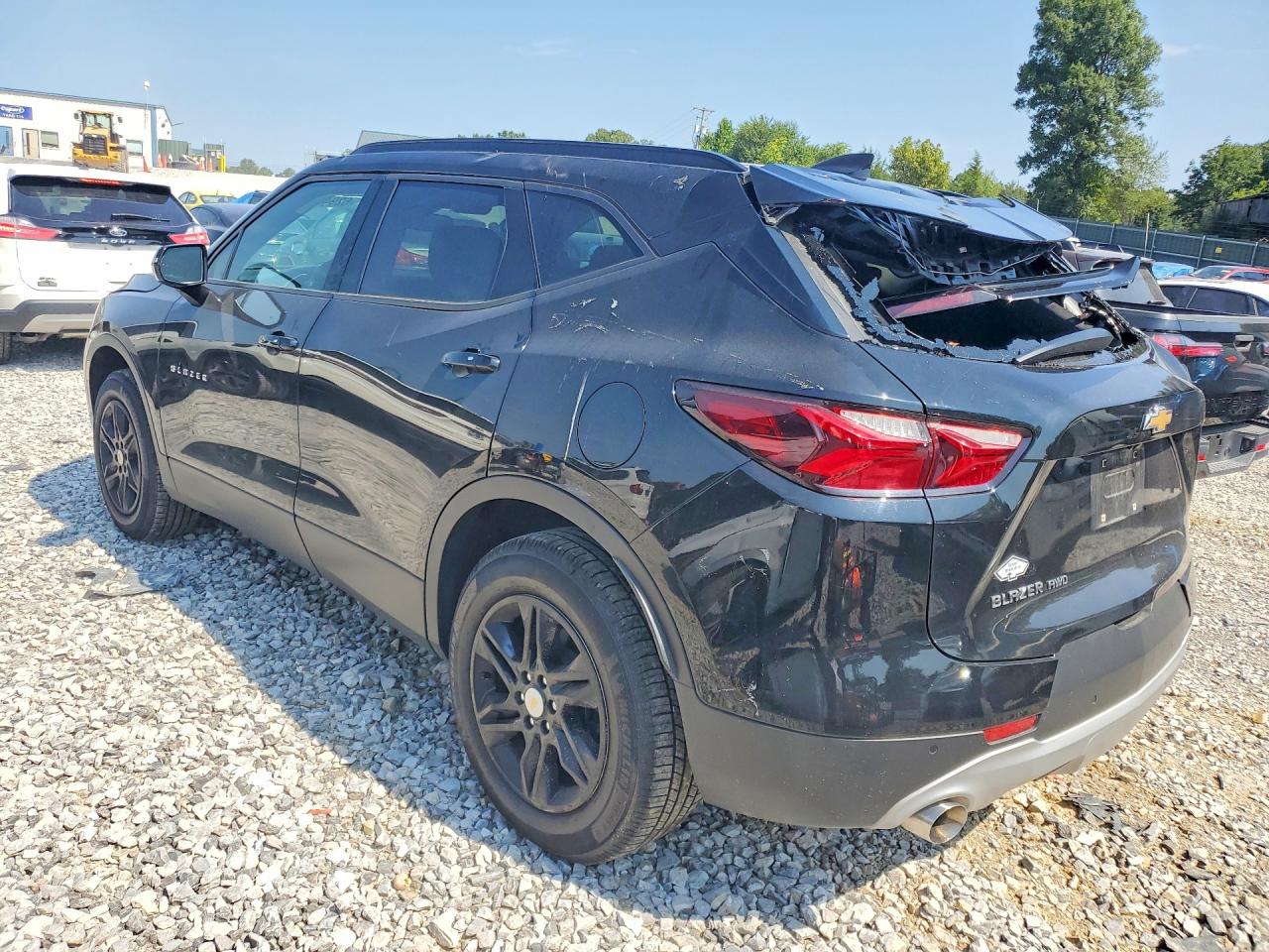2021 Chevrolet Blazer 2lt Черный vin: 3GNKBHR46MS522757