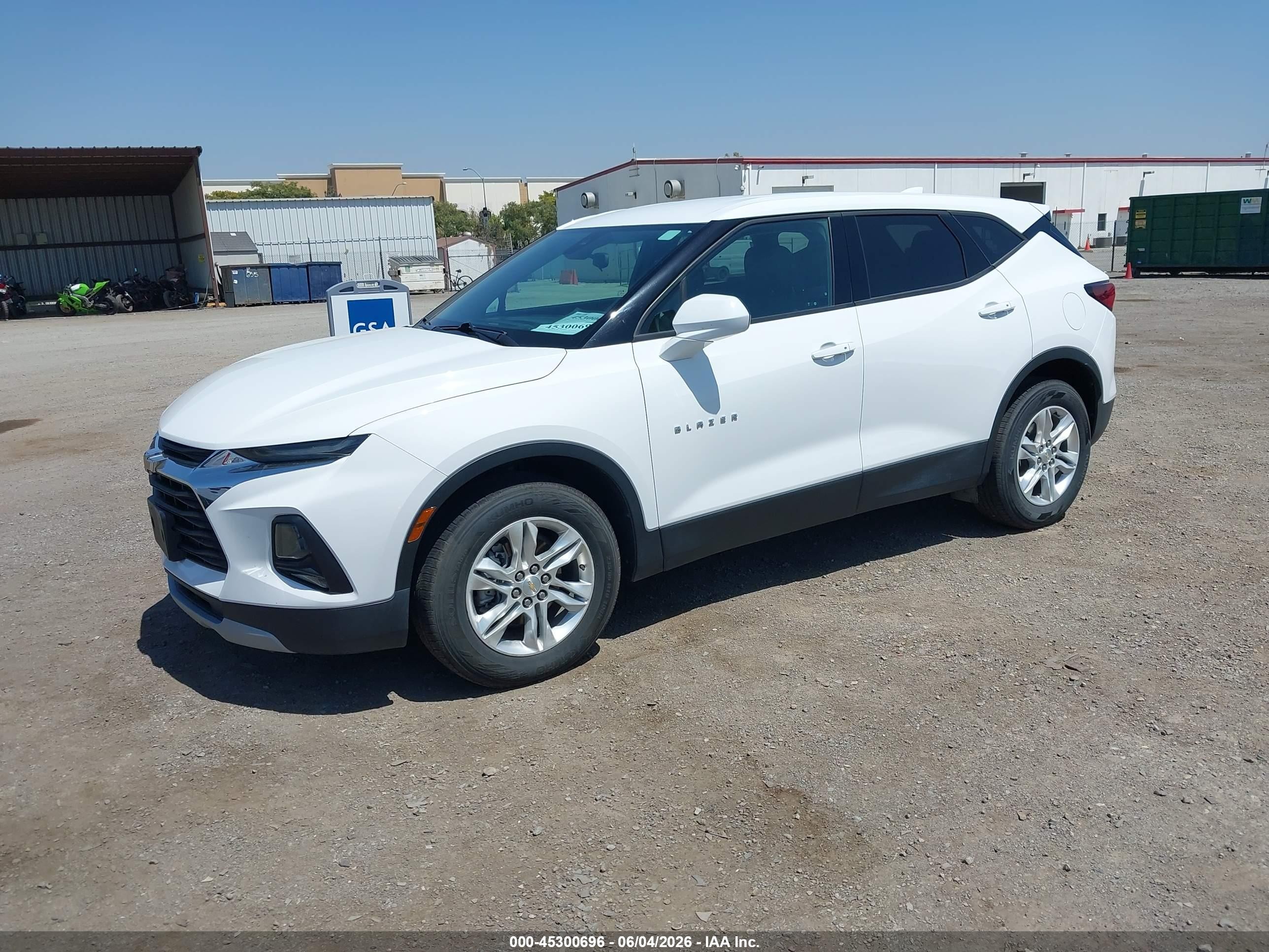 2021 Chevrolet Blazer Awd 2lt White vin: 3GNKBHR48MS553573