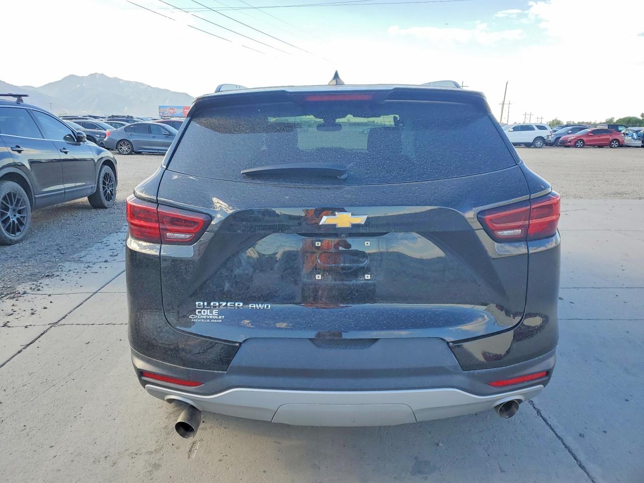 2023 Chevrolet Blazer 2lt Black vin: 3GNKBHR48PS176859