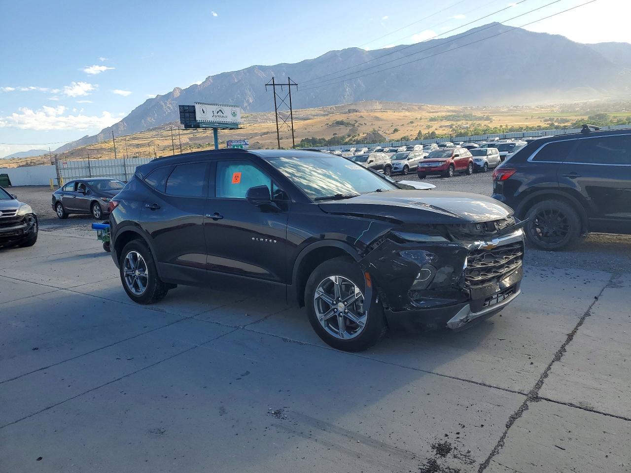 2023 Chevrolet Blazer 2lt Black vin: 3GNKBHR48PS176859