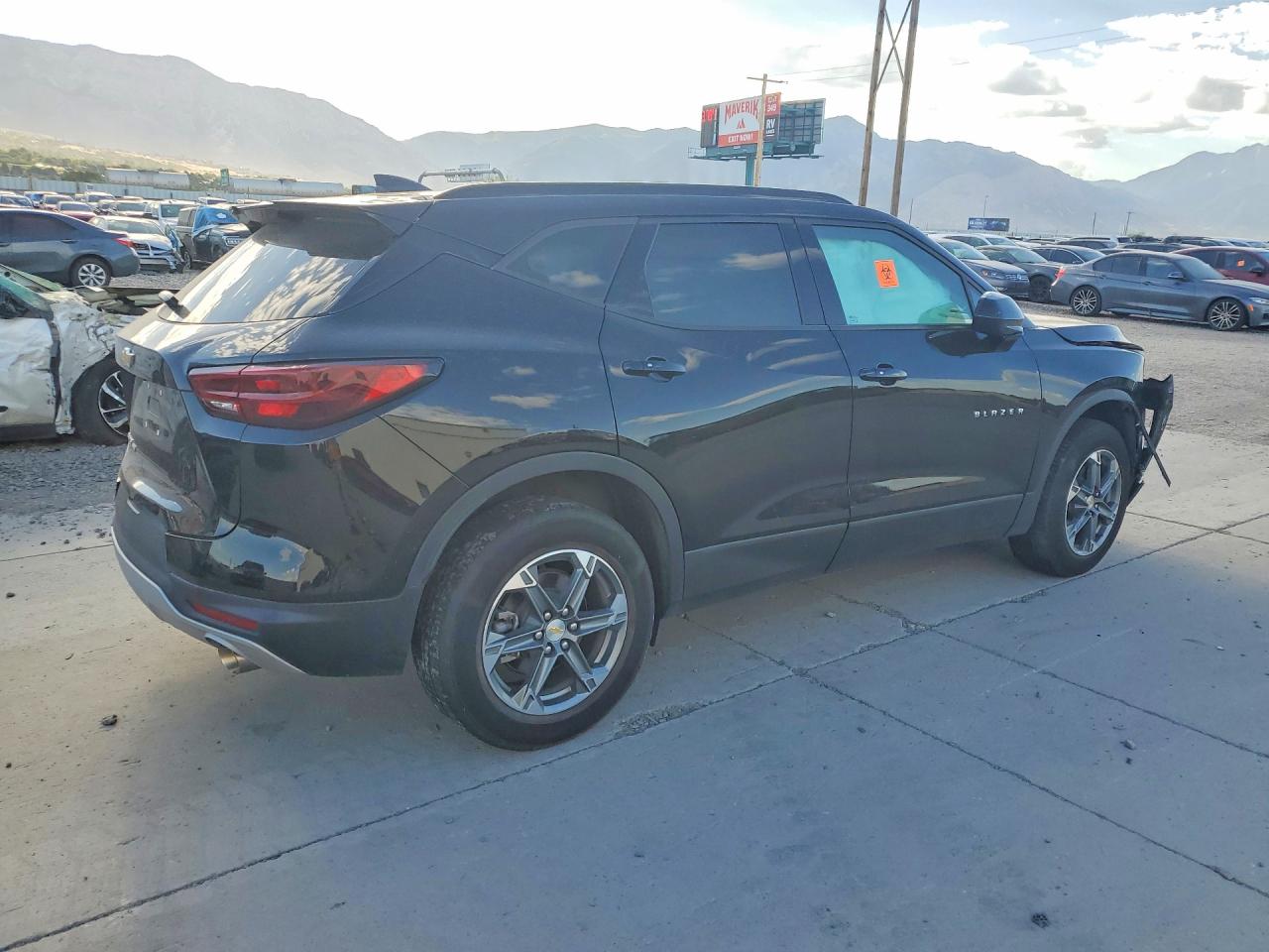 2023 Chevrolet Blazer 2lt Black vin: 3GNKBHR48PS176859