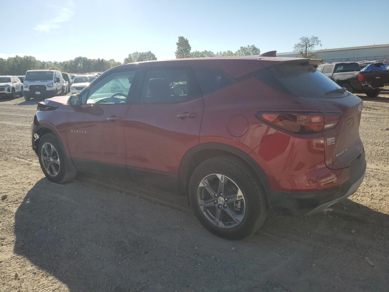 2025 Chevrolet Blazer 2lt Красный vin: 3GNKBHR49SS212275