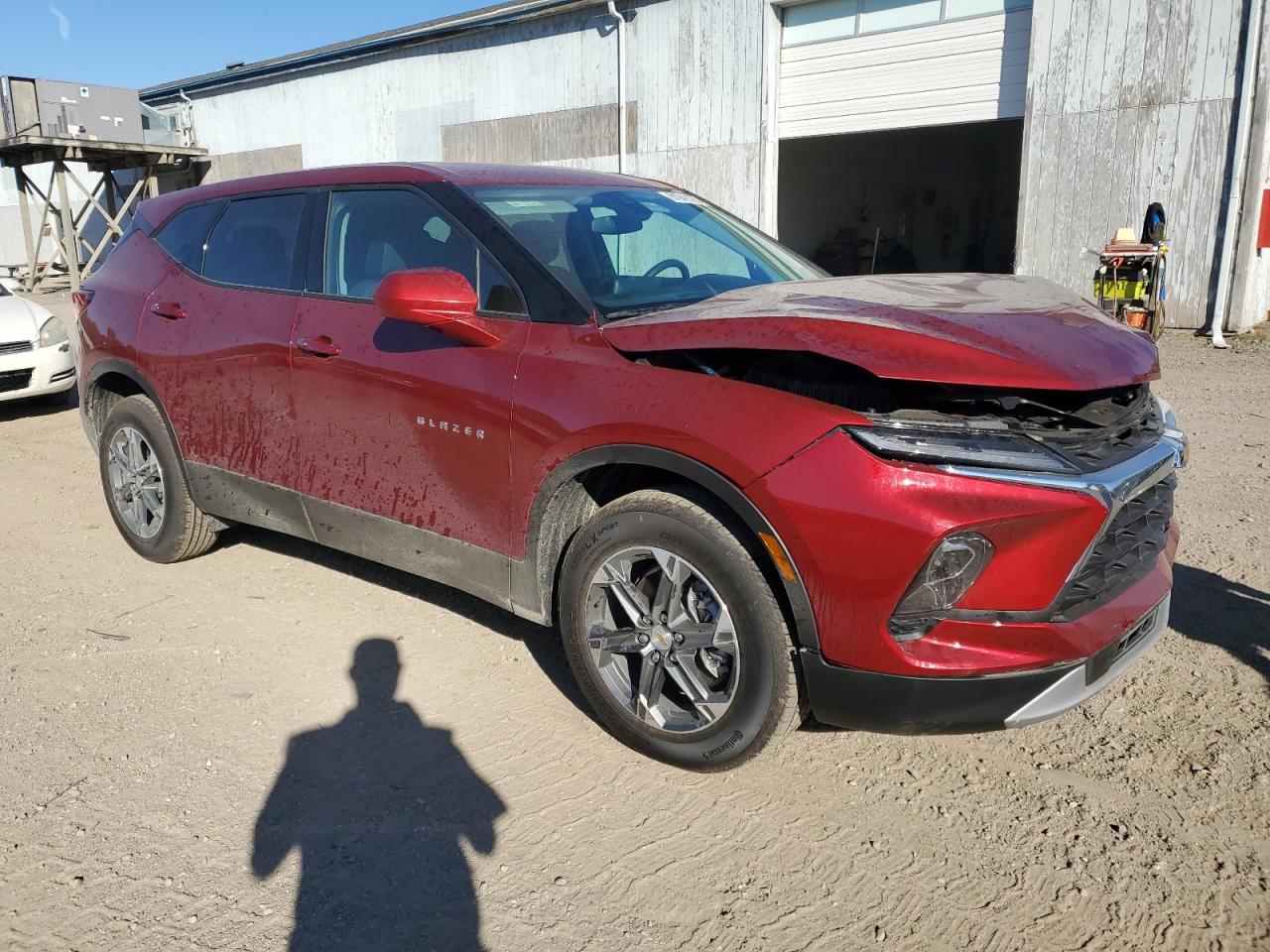 2025 Chevrolet Blazer 2lt Красный vin: 3GNKBHR49SS212275