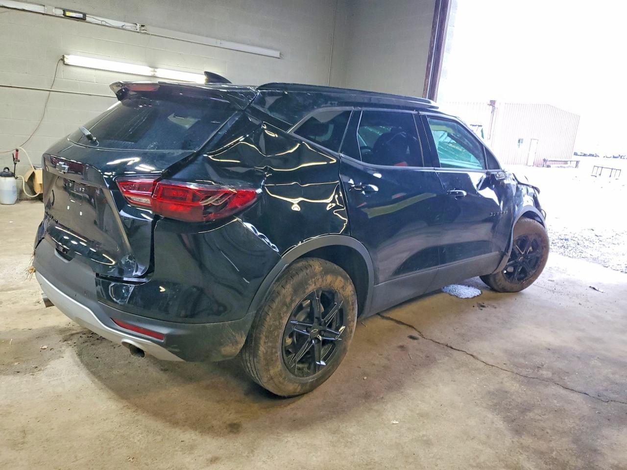 2025 Chevrolet Blazer 2lt Black vin: 3GNKBHR49SS270905