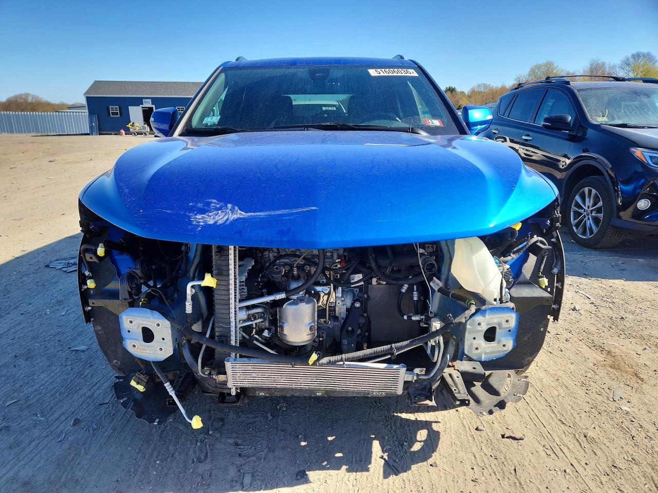 2019 Chevrolet Blazer 3lt Blue vin: 3GNKBHRS1KS633552