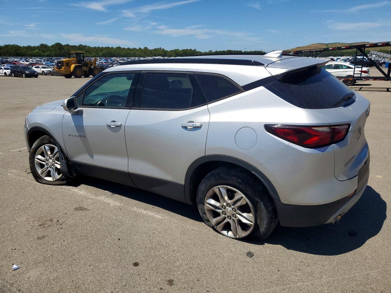 2020 Chevrolet Blazer 2lt Silver vin: 3GNKBHRS1LS604778