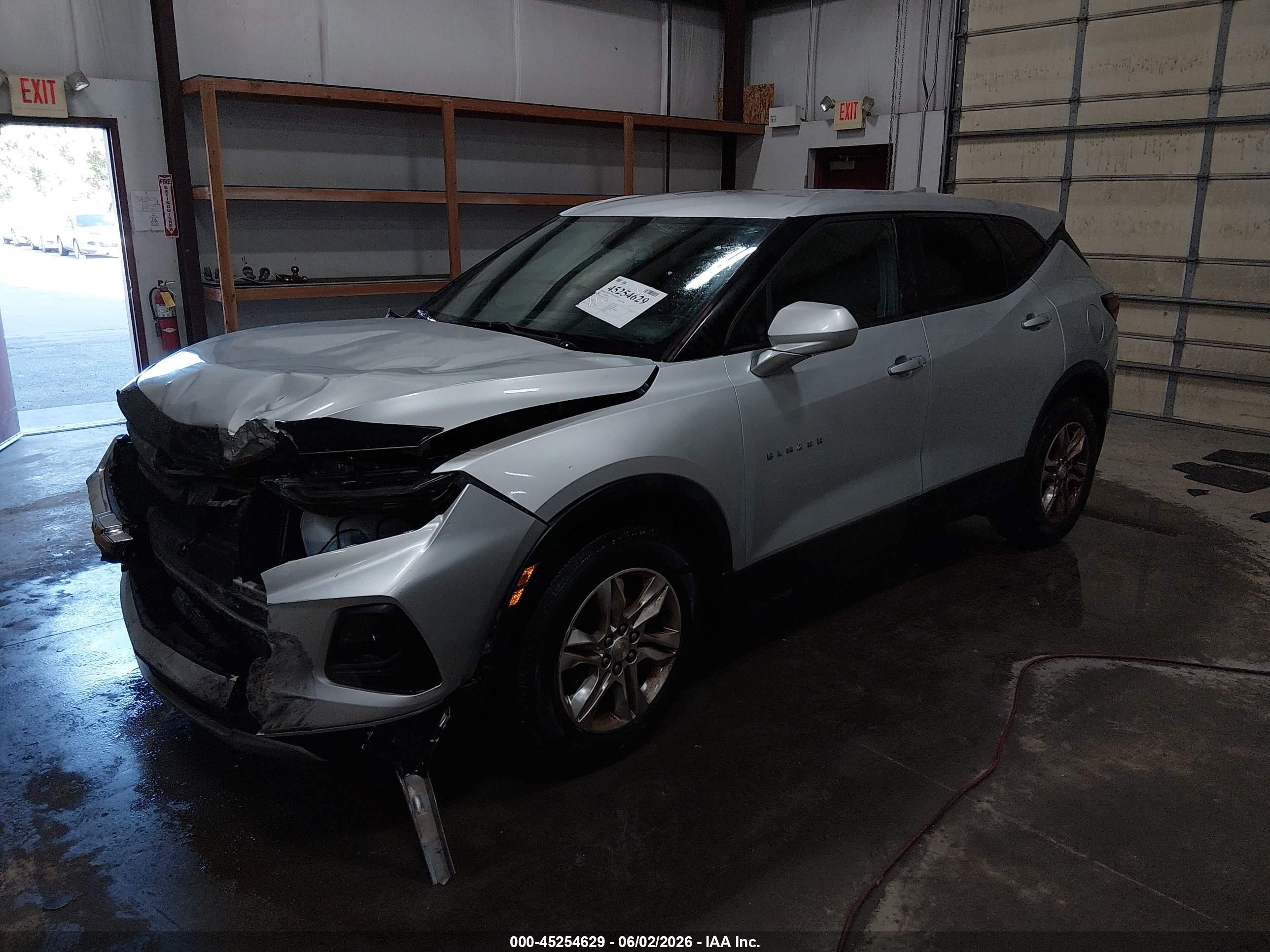 2020 Chevrolet Blazer Awd 2lt Silver vin: 3GNKBHRS4LS594649