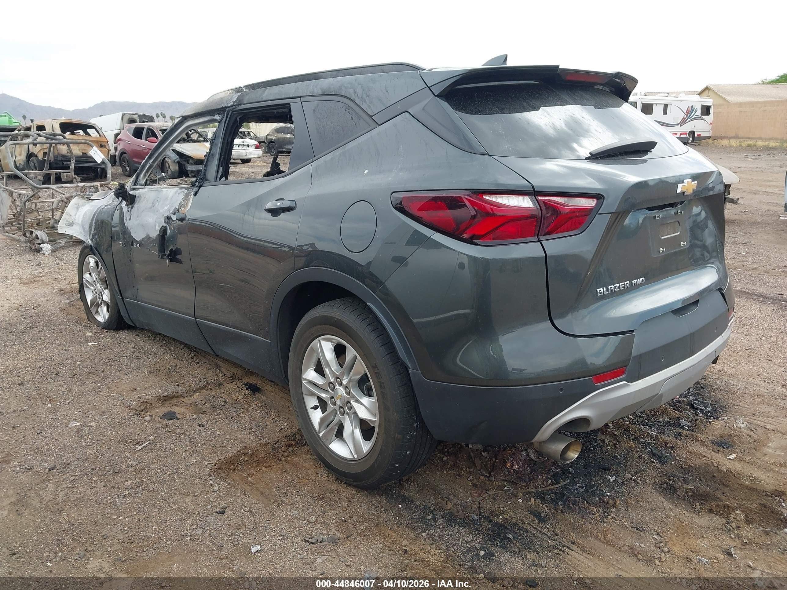 2020 Chevrolet Blazer Awd 2lt Black vin: 3GNKBHRS5LS601236