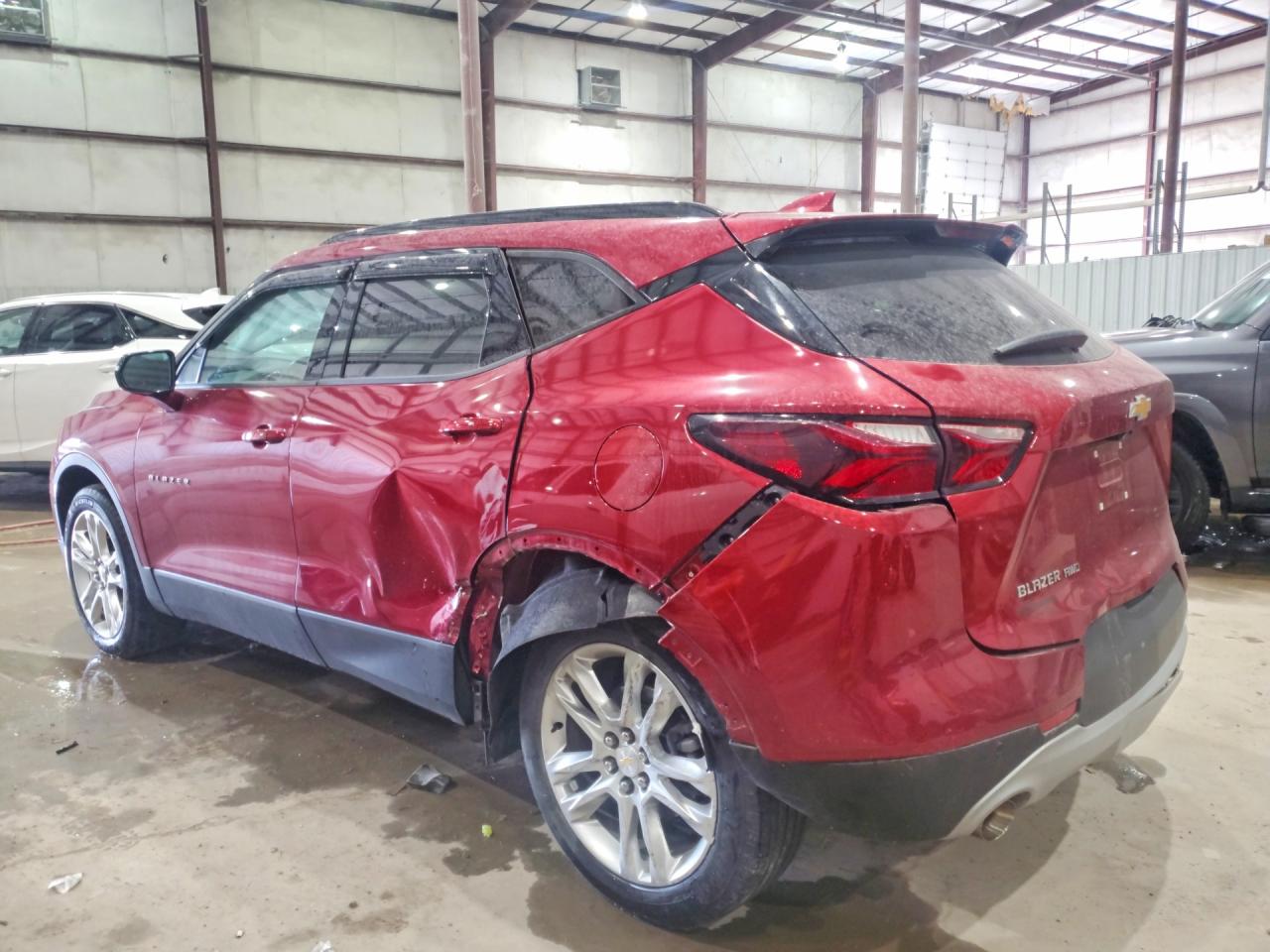2021 Chevrolet Blazer 3lt Красный vin: 3GNKBJRS2MS546639
