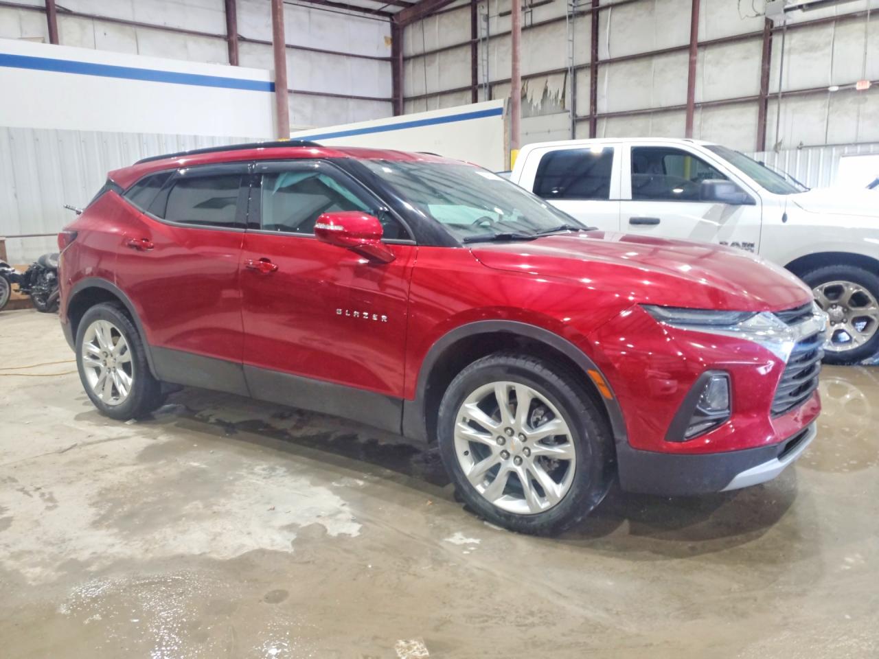 2021 Chevrolet Blazer 3lt Красный vin: 3GNKBJRS2MS546639