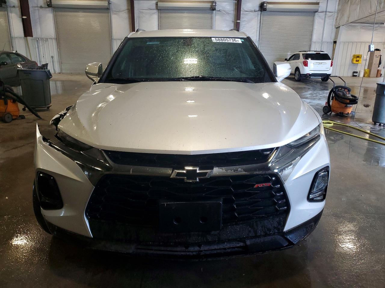 2019 Chevrolet Blazer Rs Silver vin: 3GNKBJRS3KS656399