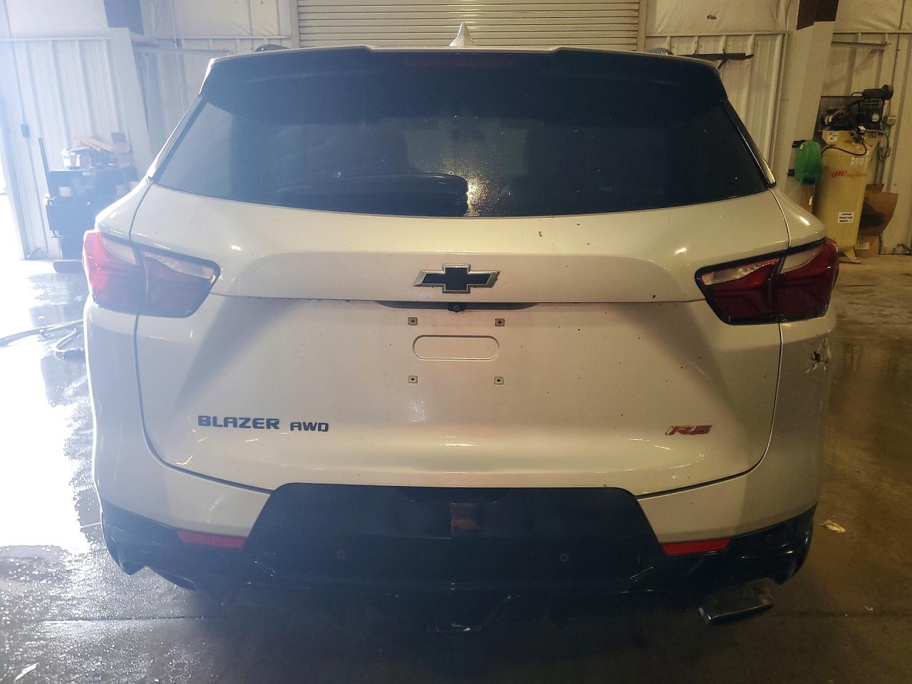 2019 Chevrolet Blazer Rs Silver vin: 3GNKBJRS3KS656399