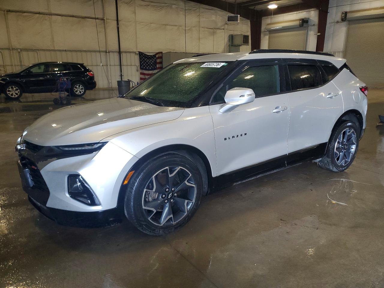 2019 Chevrolet Blazer Rs Silver vin: 3GNKBJRS3KS656399