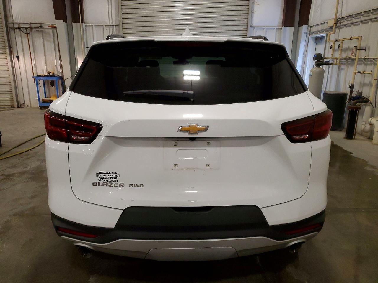 2025 Chevrolet Blazer 3lt White vin: 3GNKBJRS3SS105468