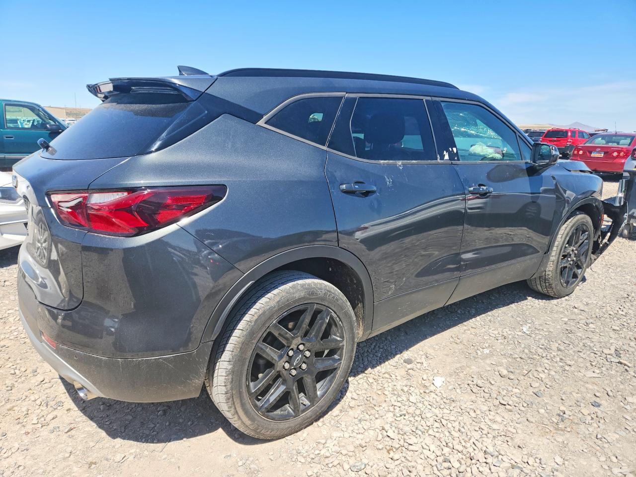2020 Chevrolet Blazer 3lt Gray vin: 3GNKBJRS6LS589783