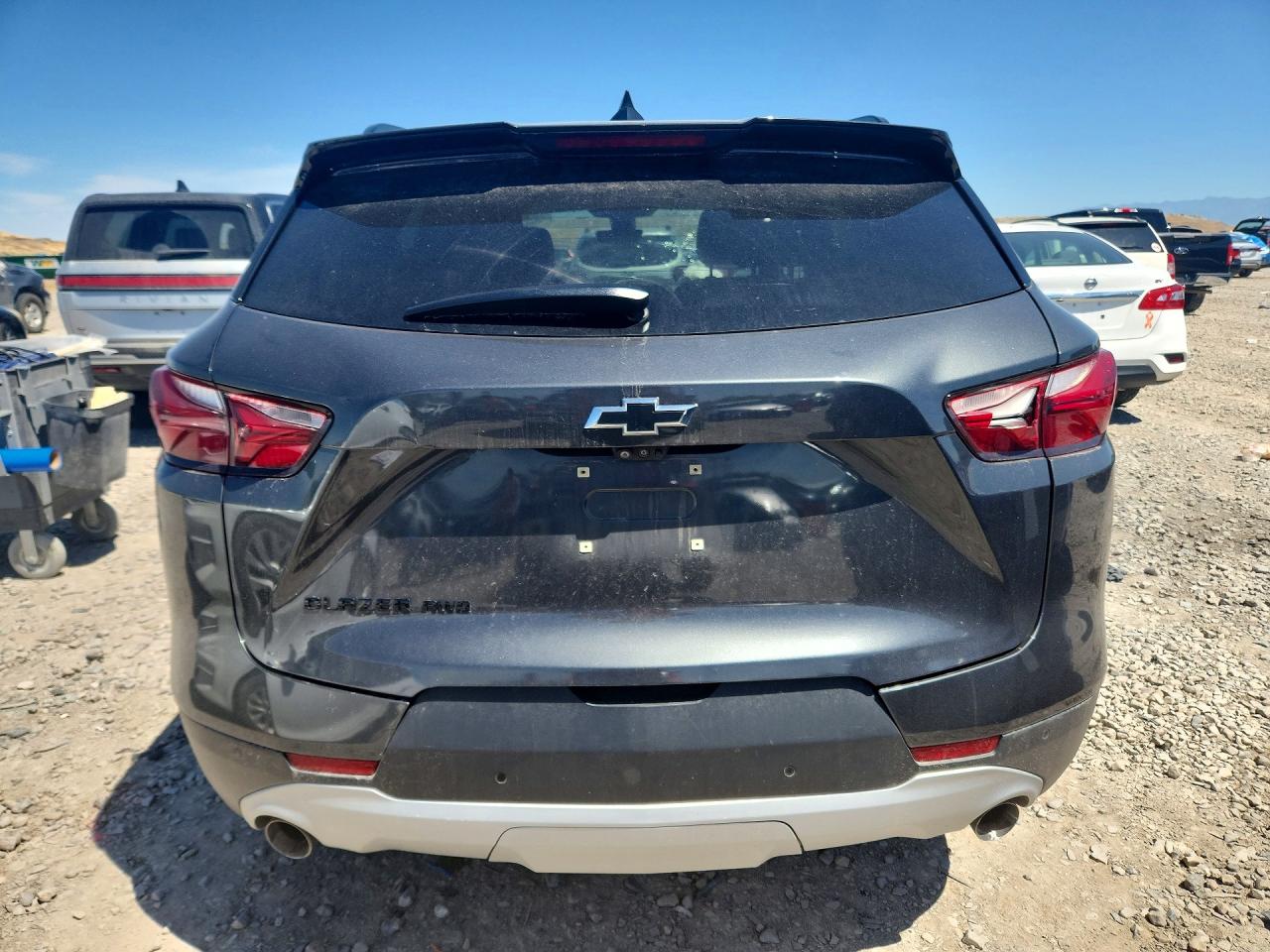 2020 Chevrolet Blazer 3lt Gray vin: 3GNKBJRS6LS589783