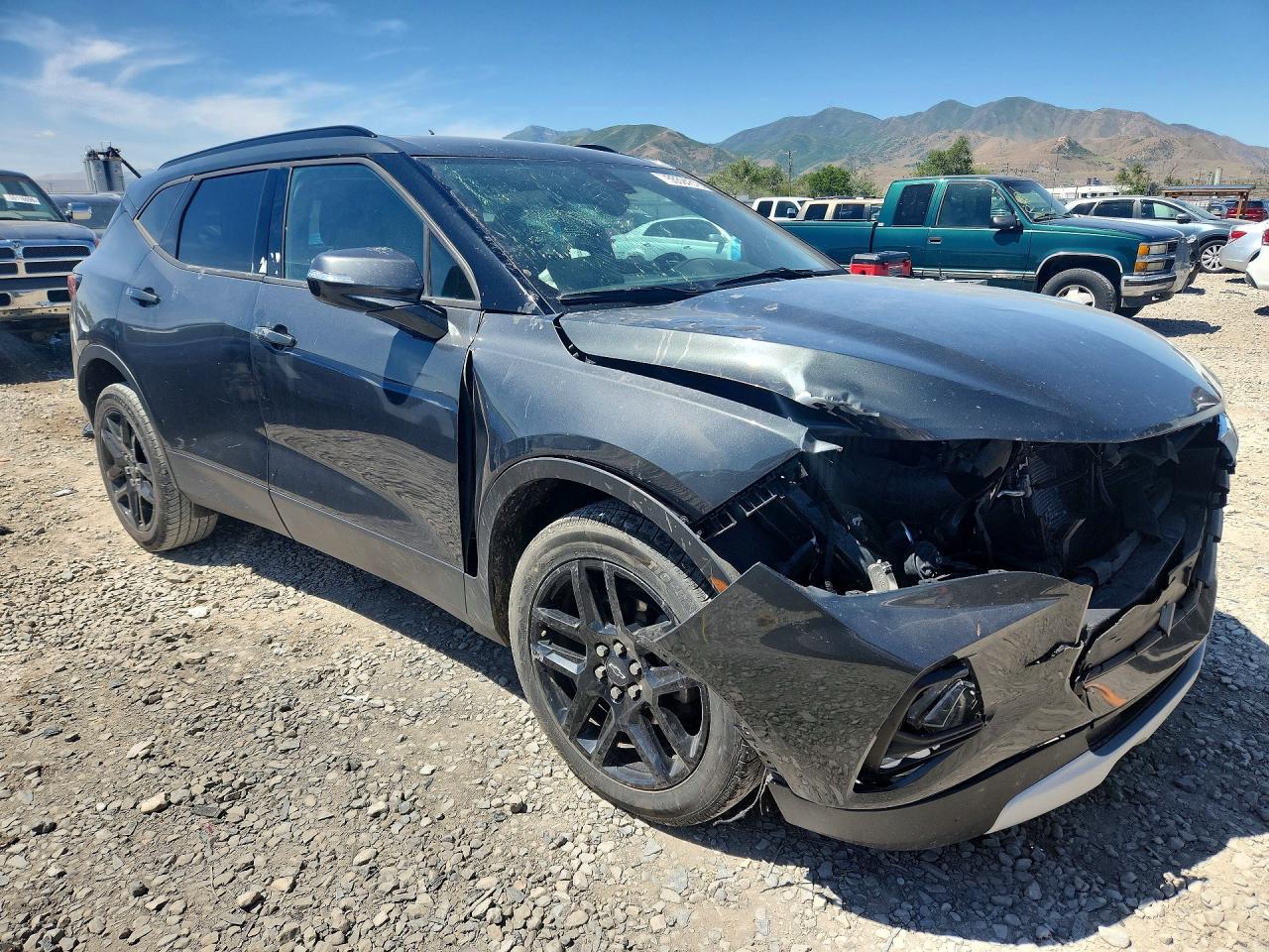 2020 Chevrolet Blazer 3lt Gray vin: 3GNKBJRS6LS589783