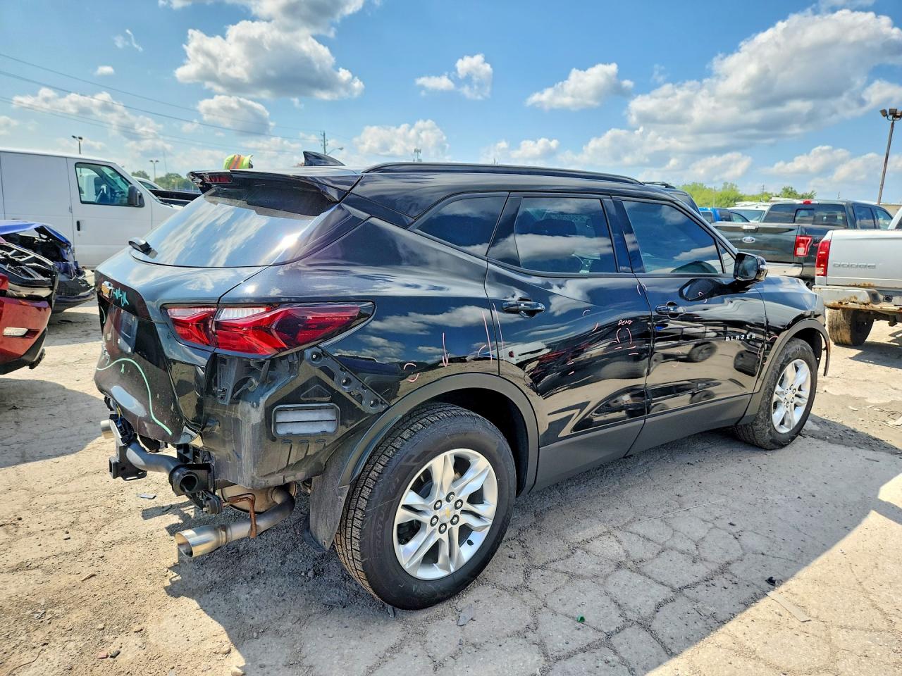 2021 Chevrolet Blazer 3lt Black vin: 3GNKBJRSXMS549692