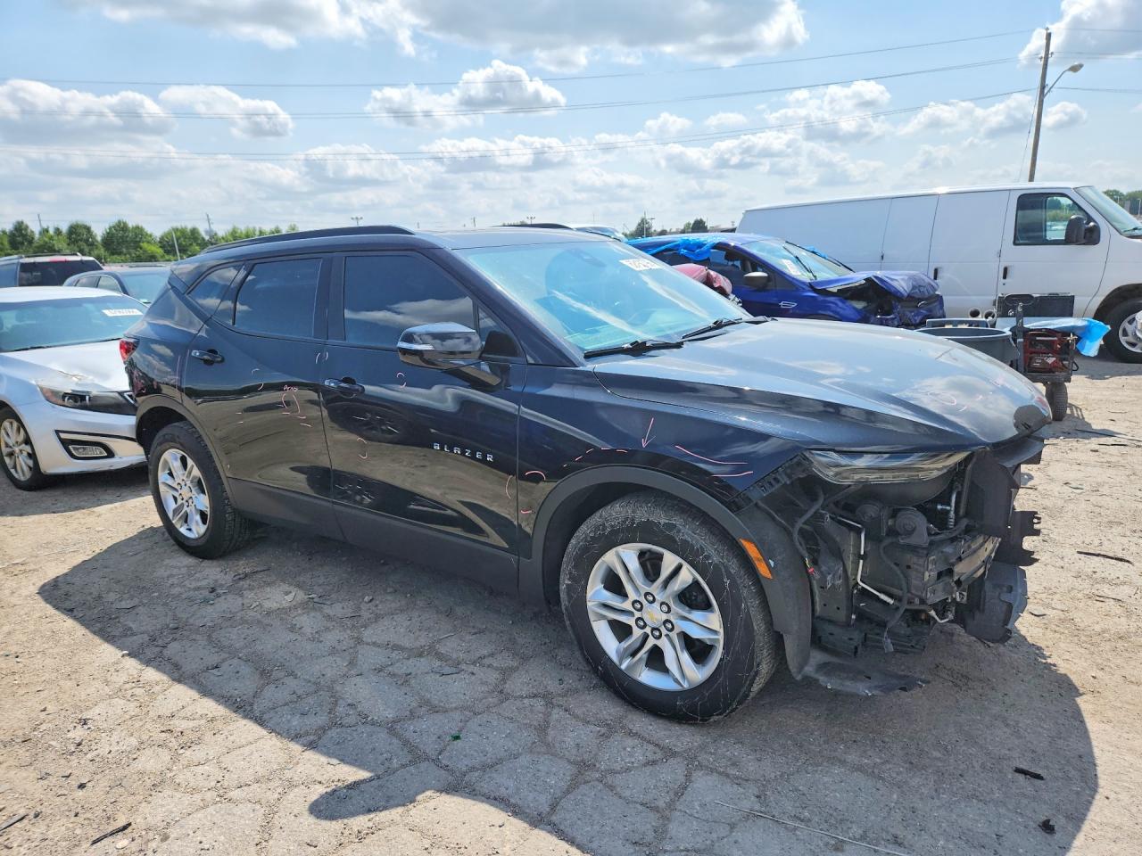 2021 Chevrolet Blazer 3lt Black vin: 3GNKBJRSXMS549692