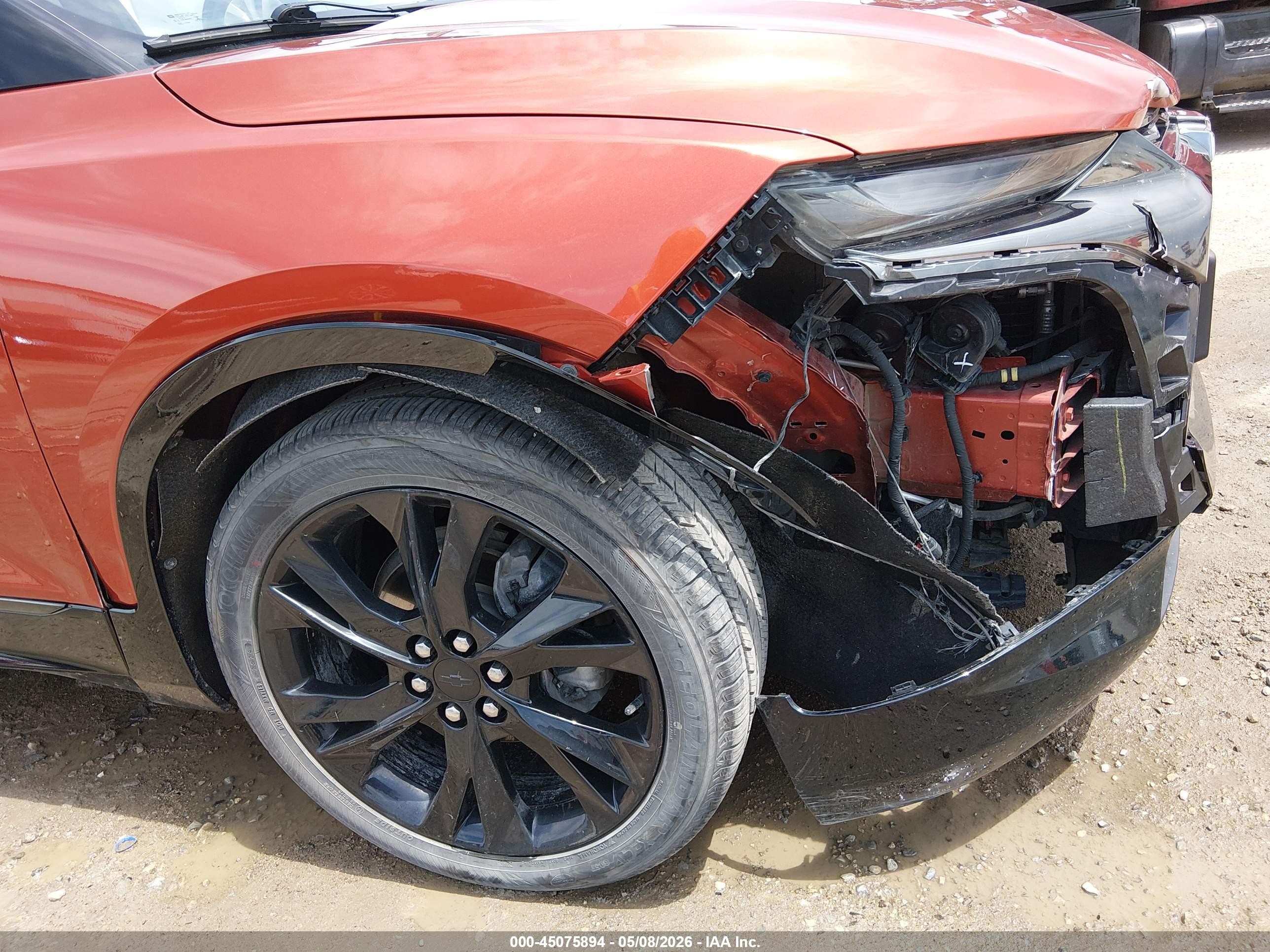 2021 Chevrolet Blazer Awd Rs Orange vin: 3GNKBKRS0MS542143