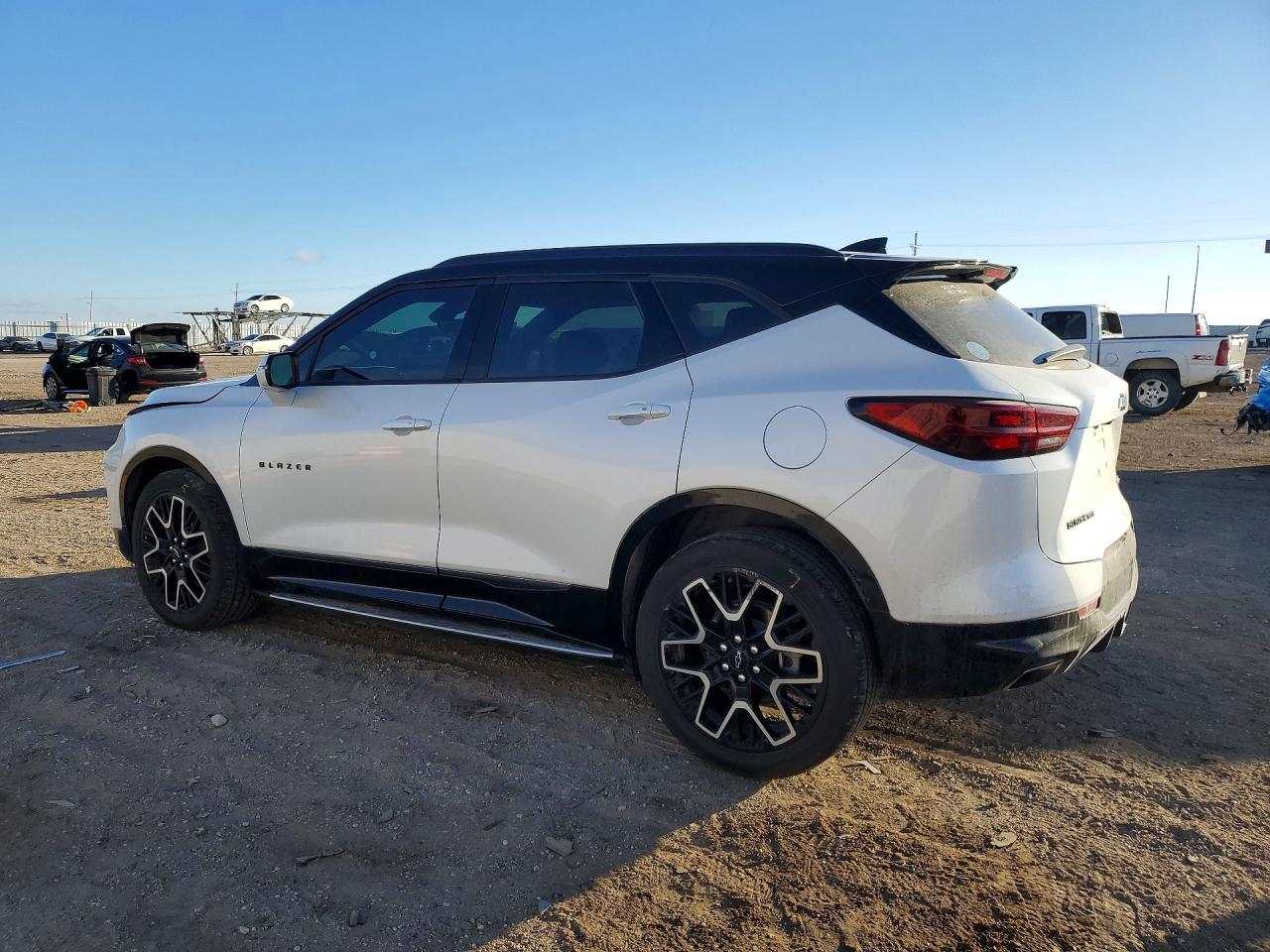 2023 Chevrolet Blazer Rs White vin: 3GNKBKRS2PS188677