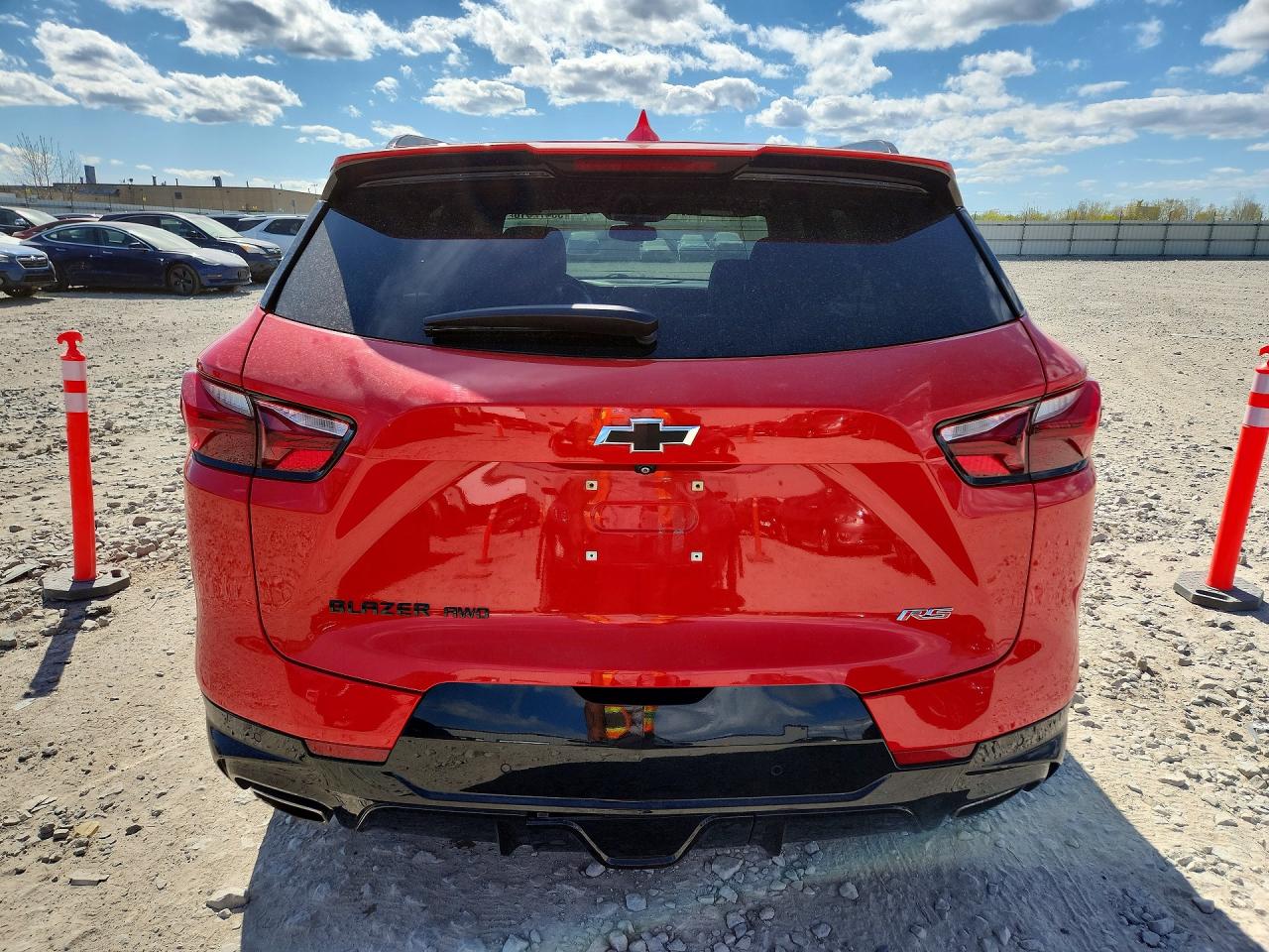 2020 Chevrolet Blazer Rs Red vin: 3GNKBKRS6LS624926