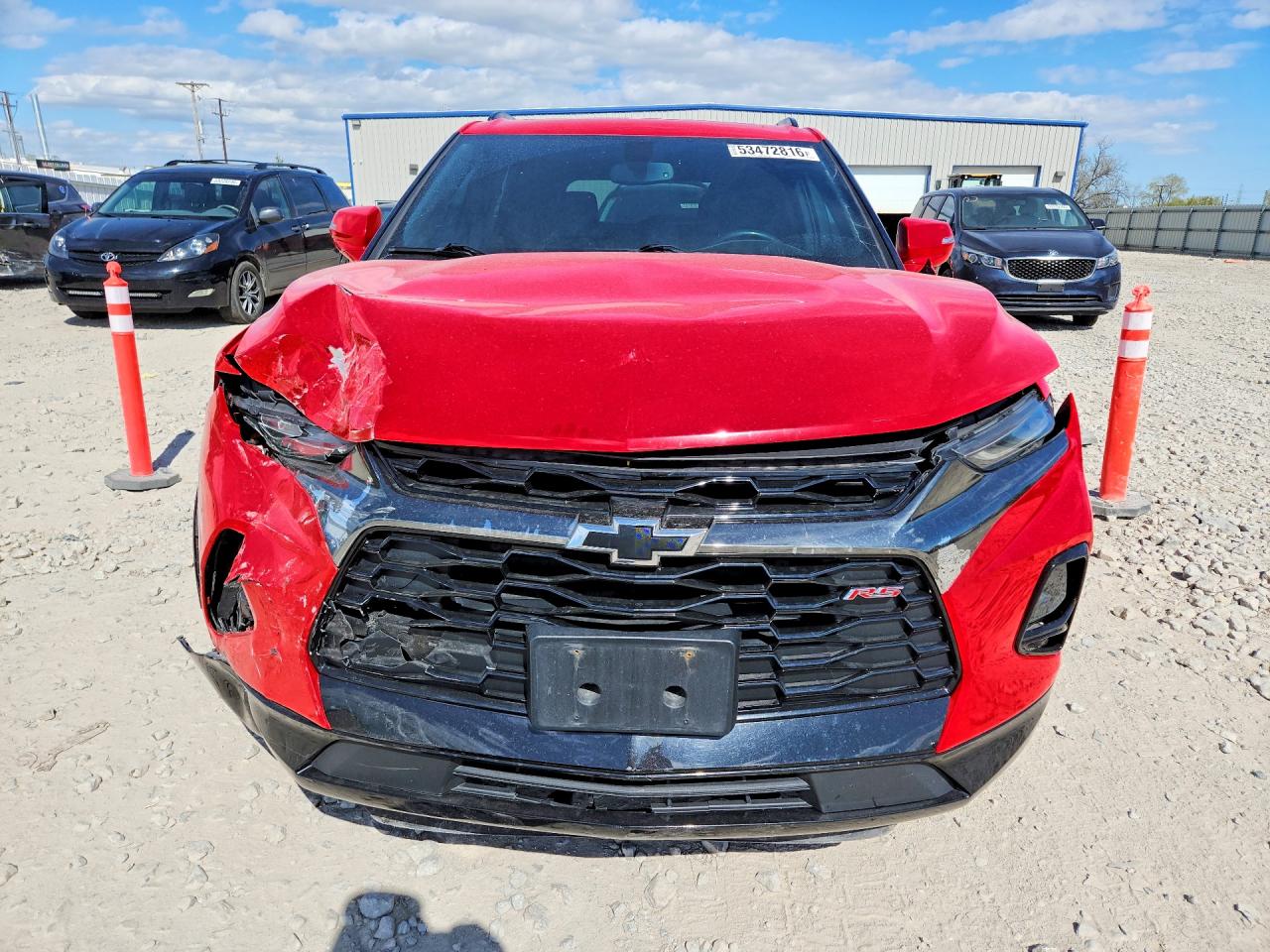 2020 Chevrolet Blazer Rs Red vin: 3GNKBKRS6LS624926
