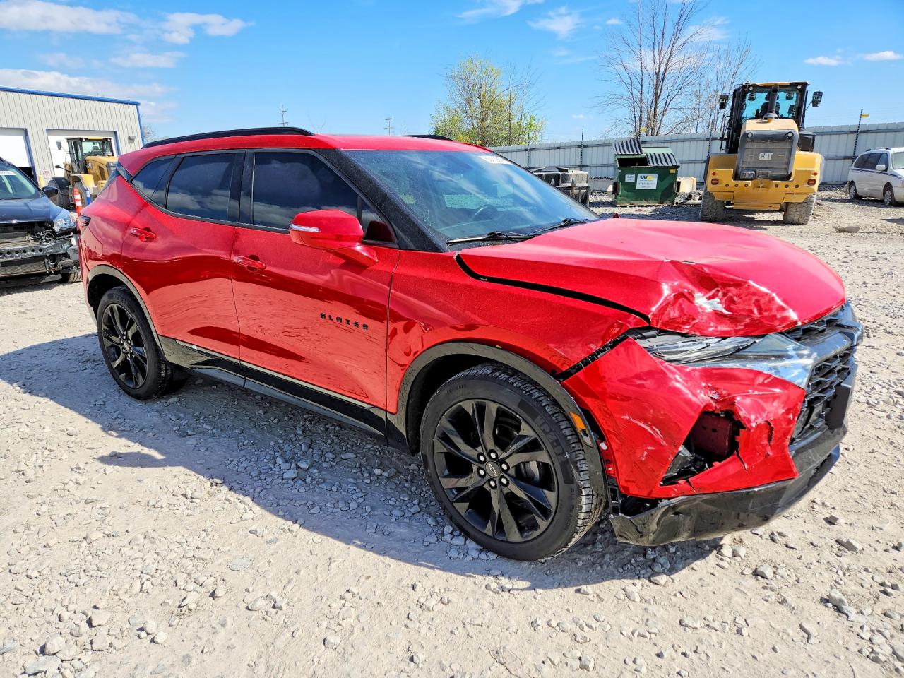 2020 Chevrolet Blazer Rs Red vin: 3GNKBKRS6LS624926