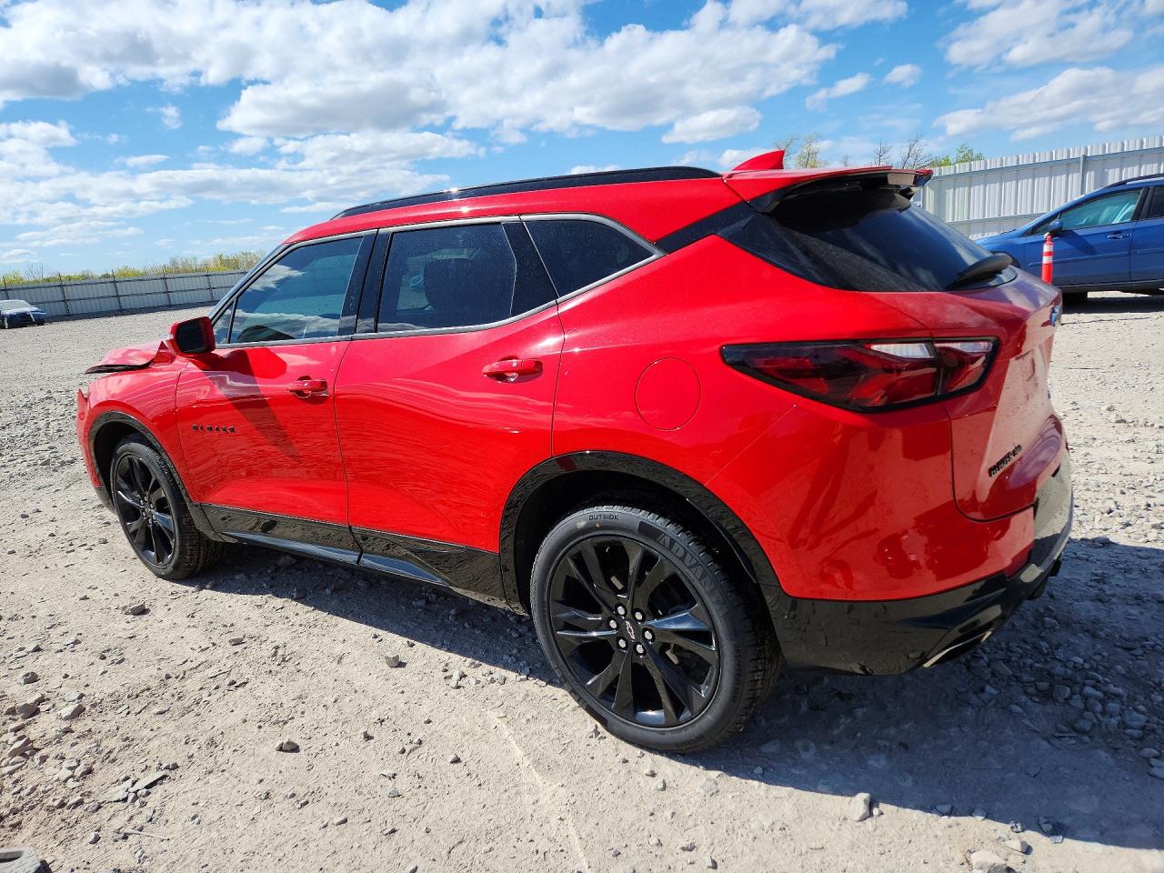 2020 Chevrolet Blazer Rs Red vin: 3GNKBKRS6LS624926