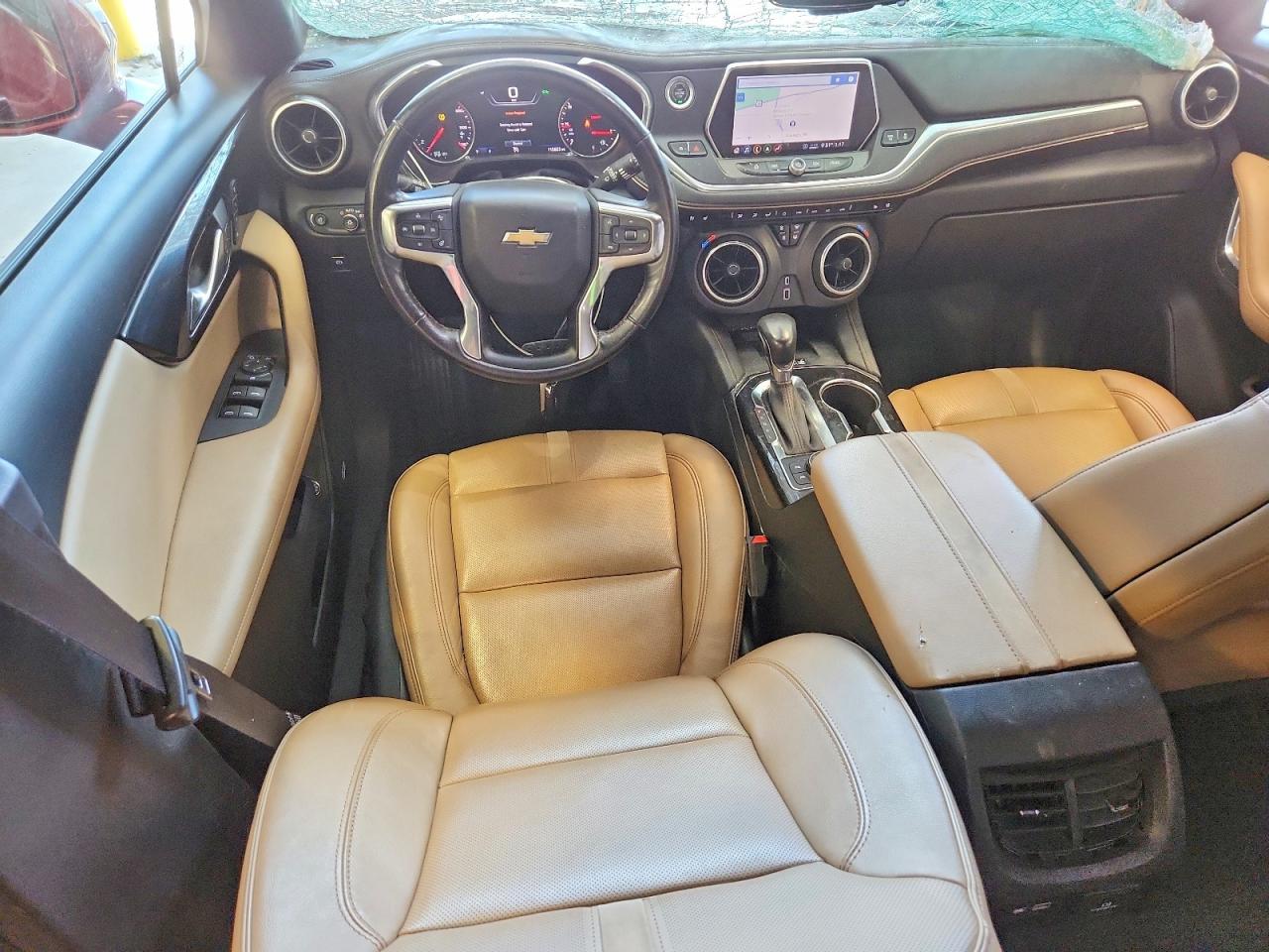2020 Chevrolet Blazer Premier Burgundy vin: 3GNKBLRS5LS662606