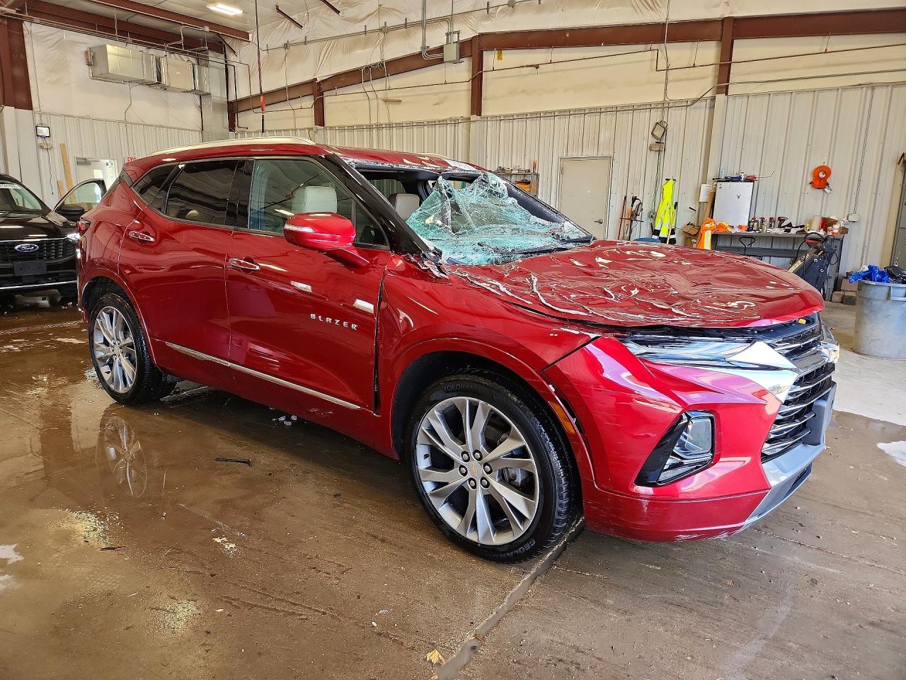 2020 Chevrolet Blazer Premier Burgundy vin: 3GNKBLRS5LS662606
