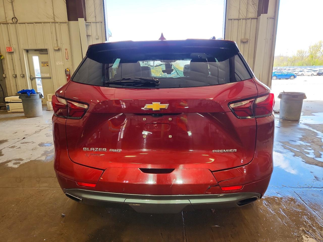 2020 Chevrolet Blazer Premier Burgundy vin: 3GNKBLRS5LS662606