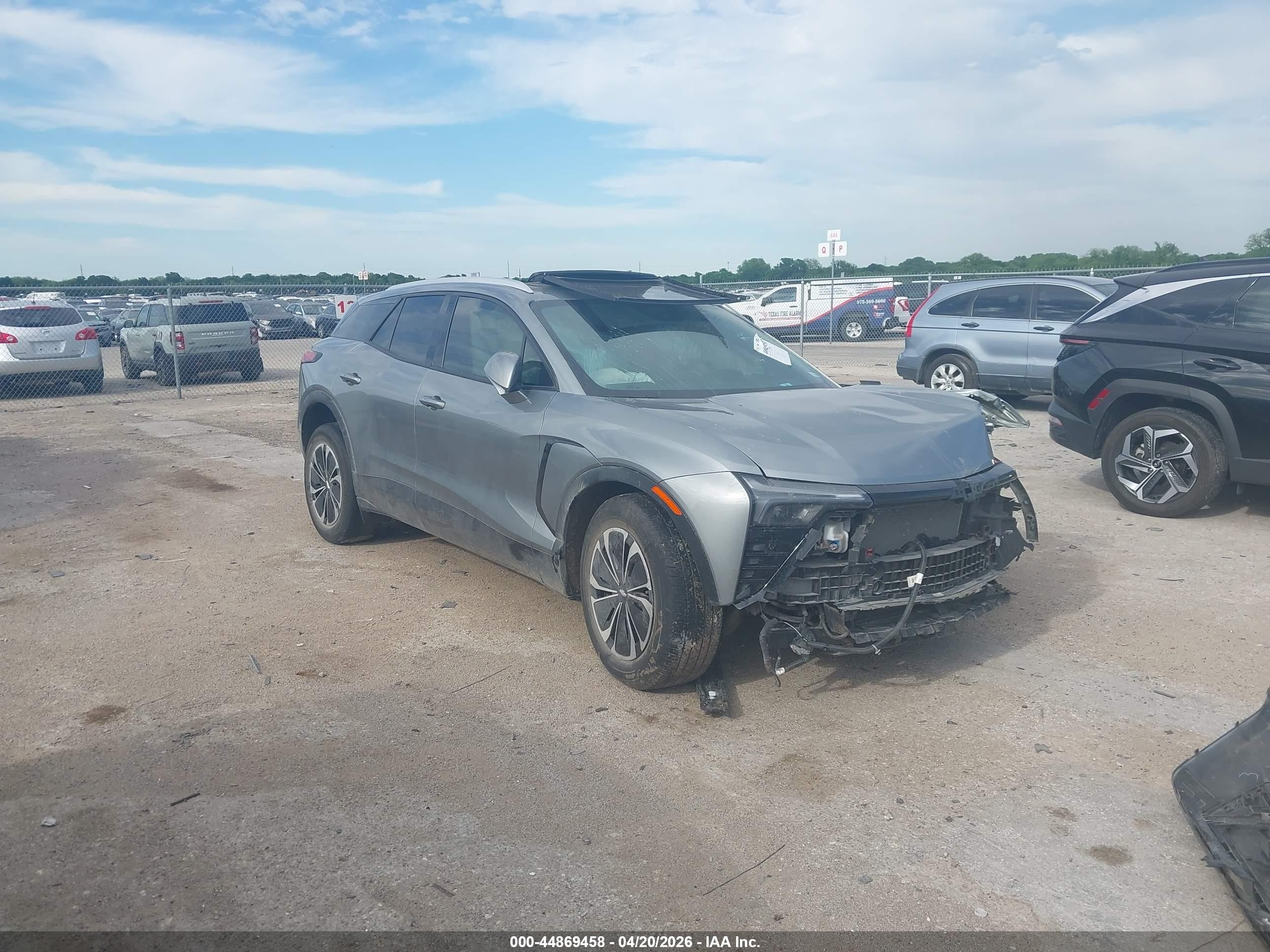 2024 Chevrolet Blazer Ev Eawd 2lt Gray vin: 3GNKDBRJ7RS220561