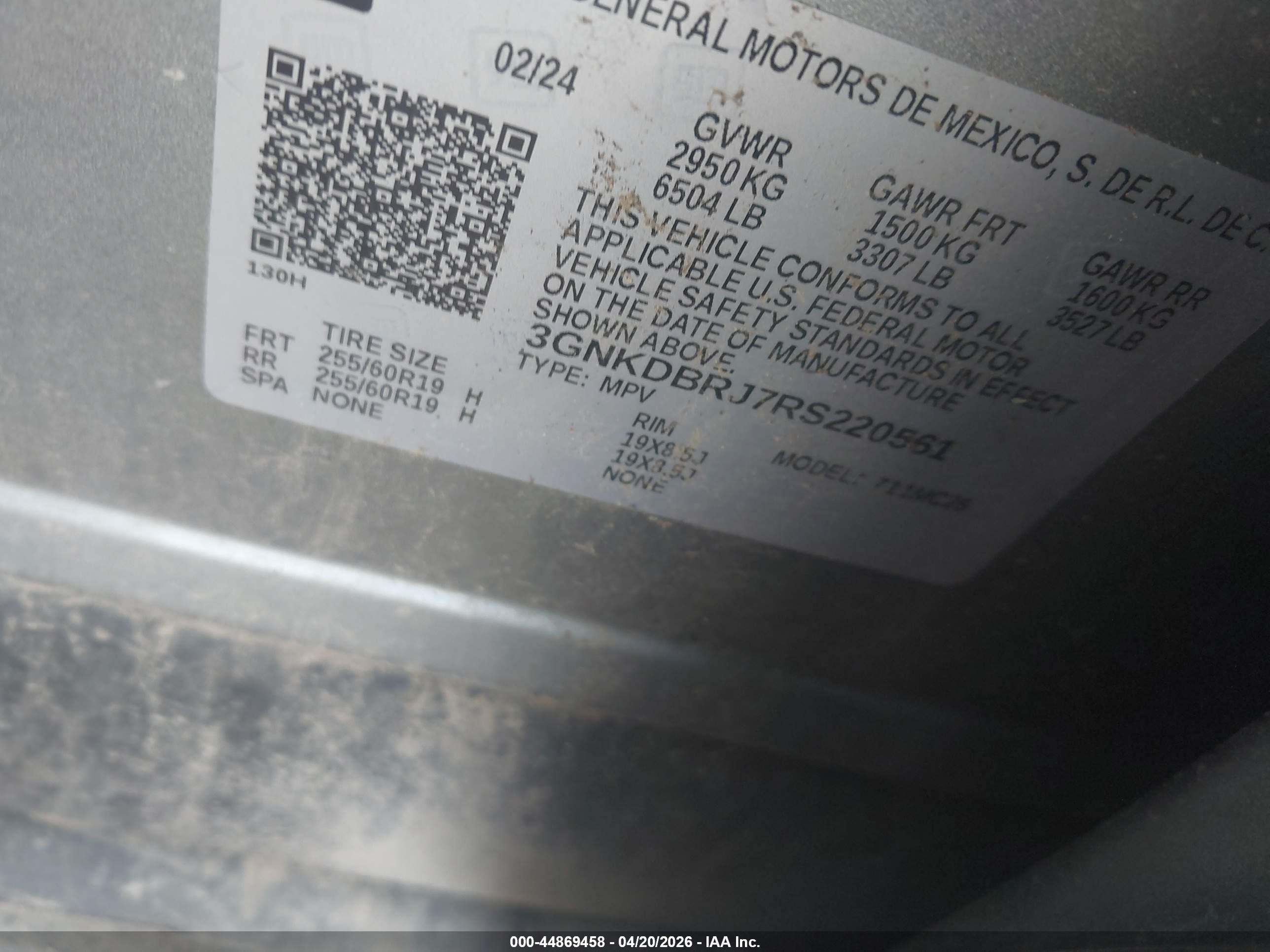2024 Chevrolet Blazer Ev Eawd 2lt Gray vin: 3GNKDBRJ7RS220561