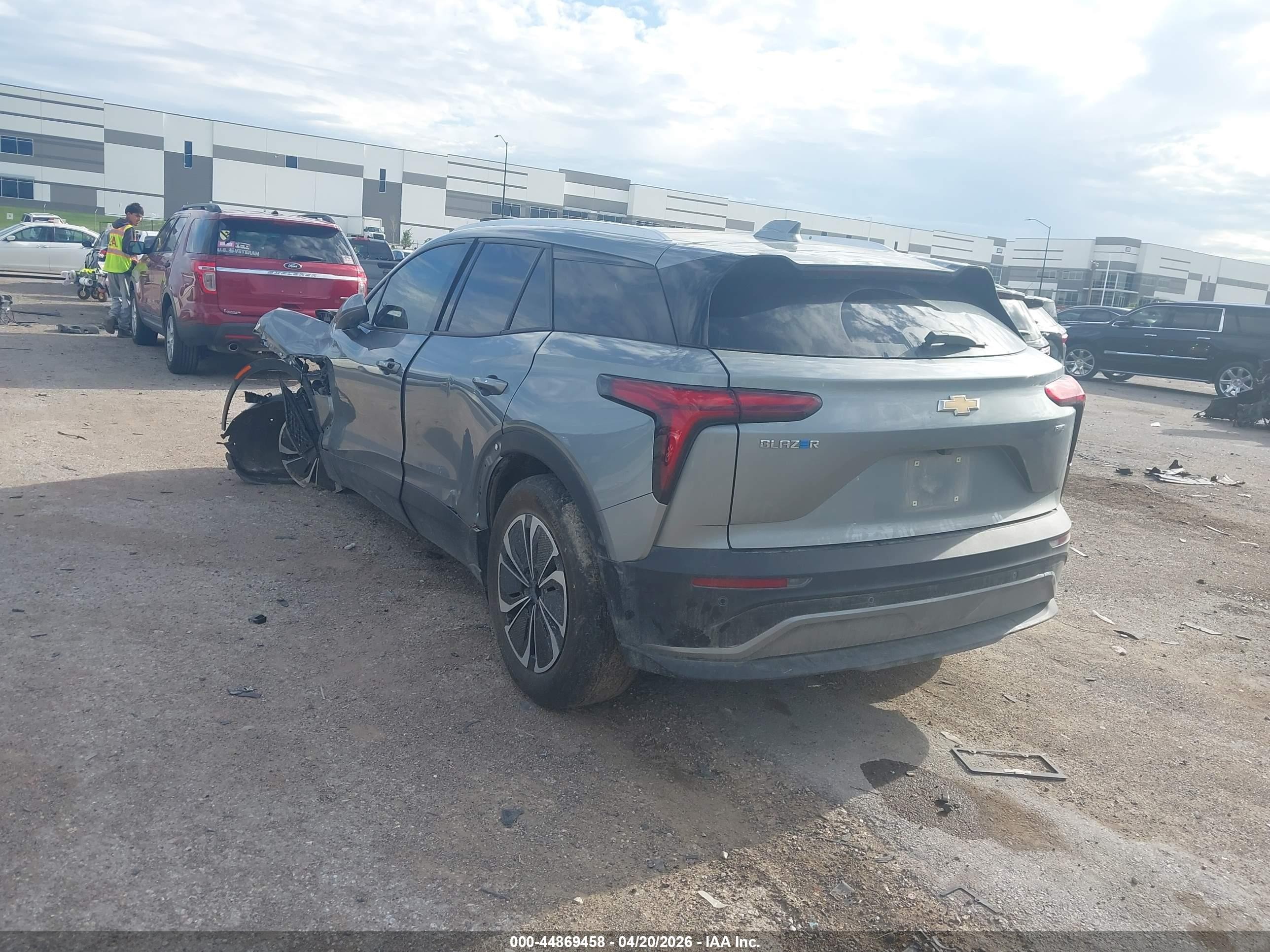 2024 Chevrolet Blazer Ev Eawd 2lt Gray vin: 3GNKDBRJ7RS220561